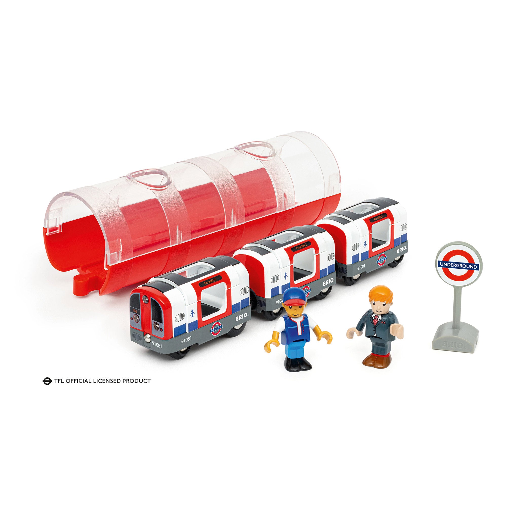 BRIO World London Underground Train 7 Piece Set