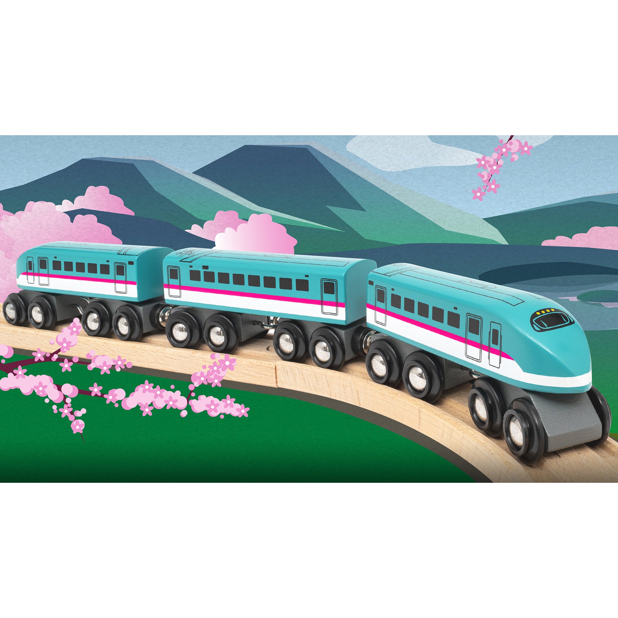 BRIO World Trains of the World Shinkansen Train Set