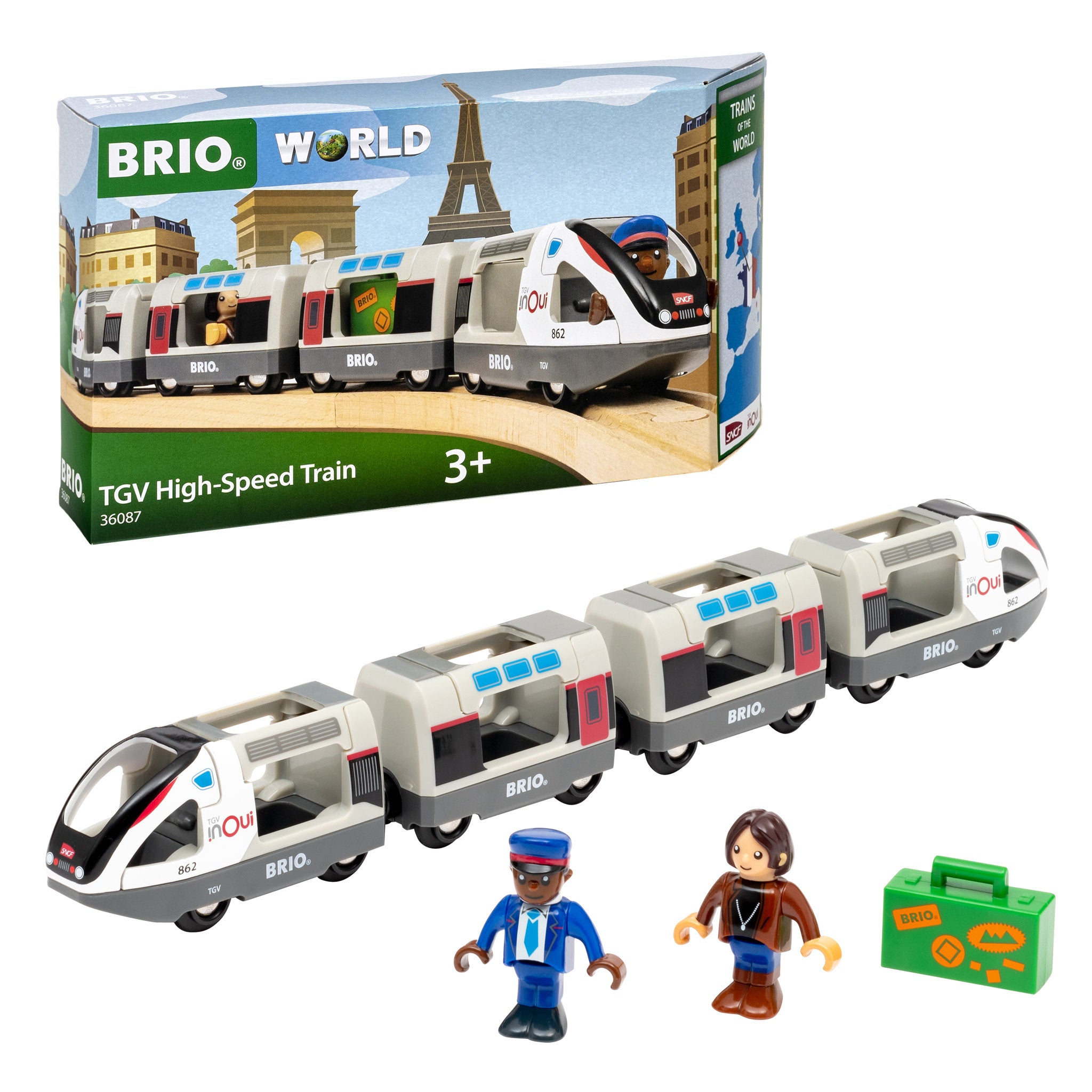 BRIO World TGV High Speed Train 7 Piece Set