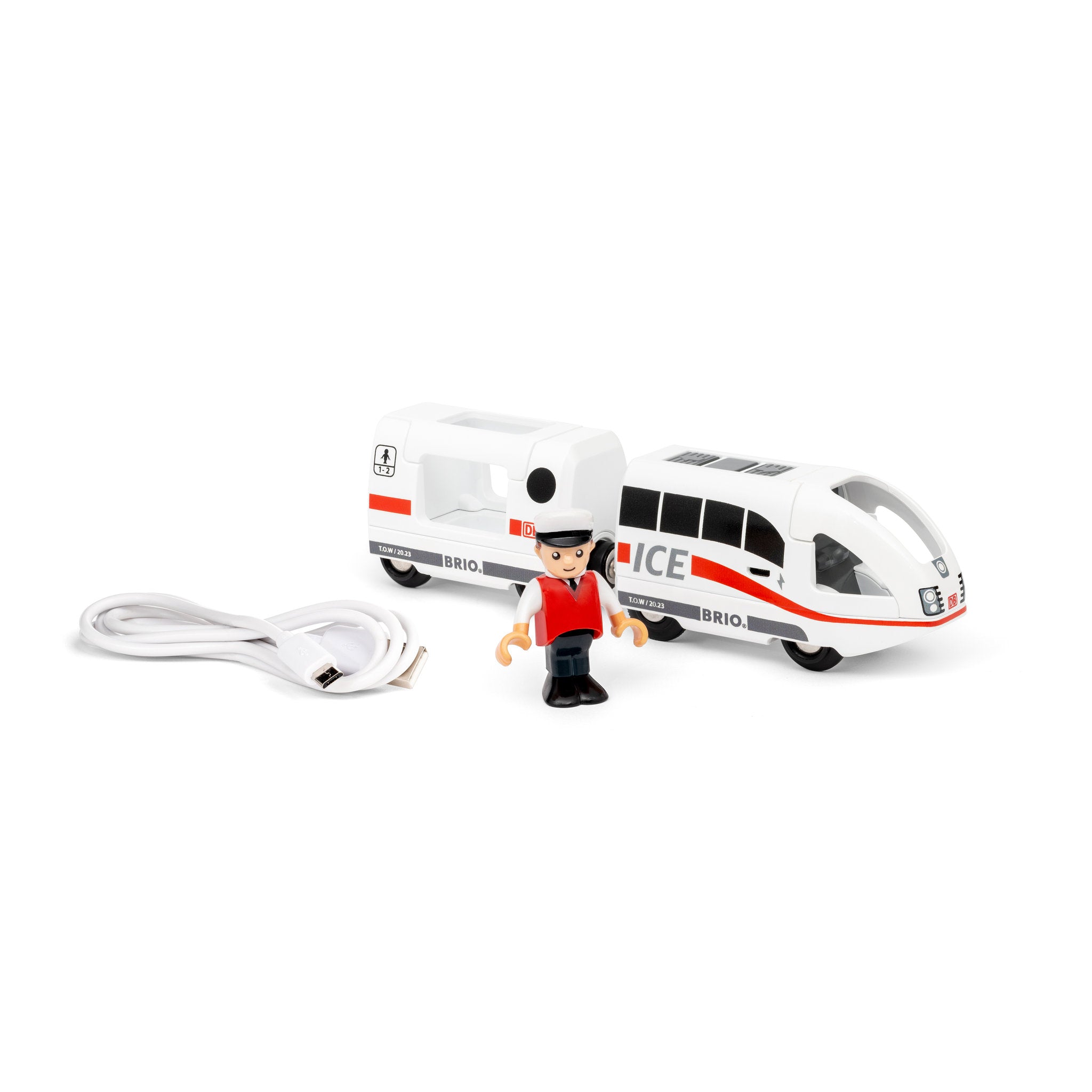 BRIO World ICE Rechargeable Train 3 Piece Set