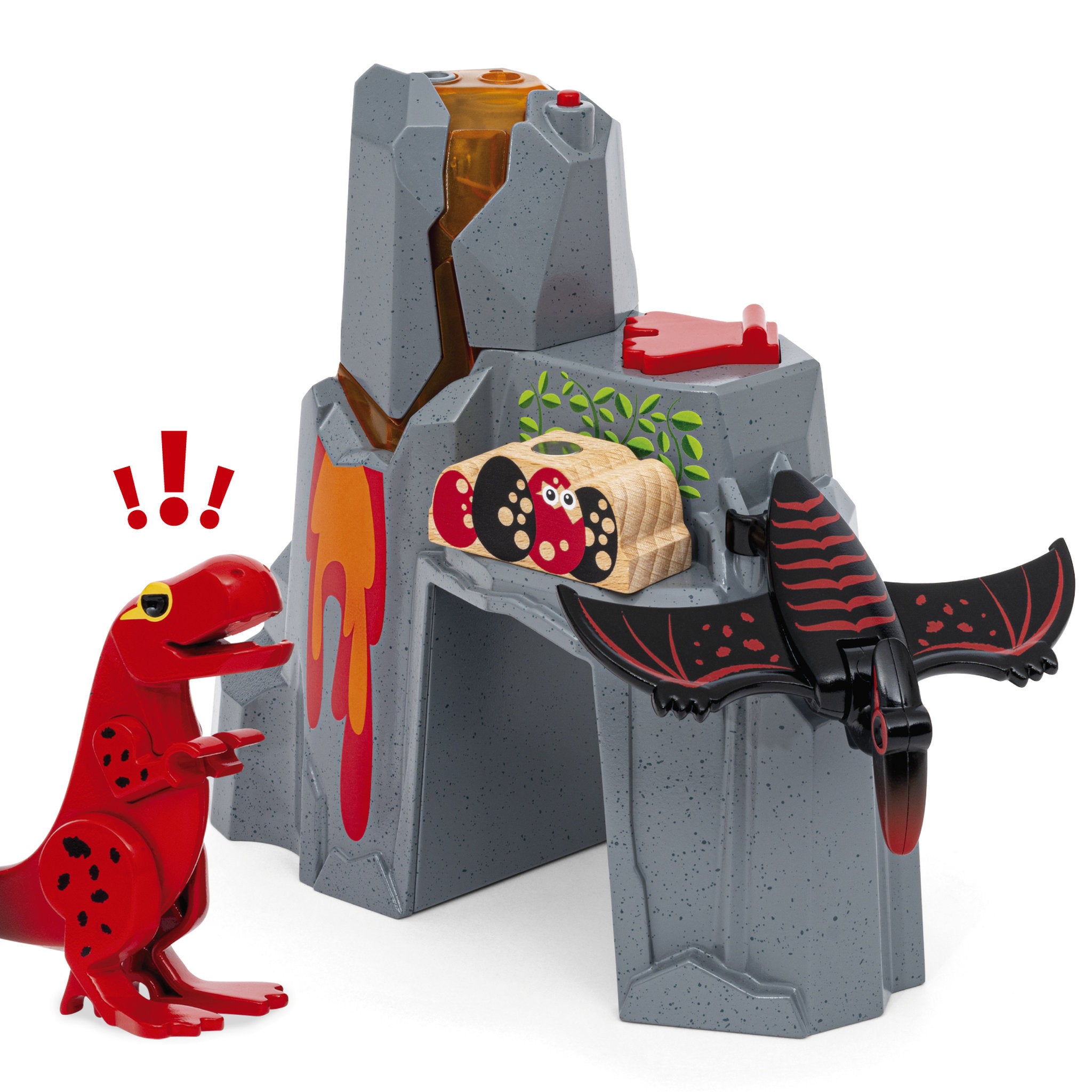 BRIO World Dinosaur Erupting Volcano 5 Piece Set