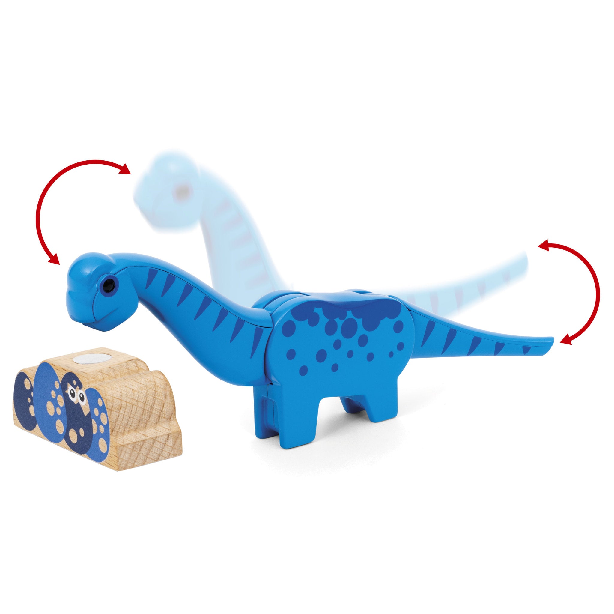 BRIO World Dinosaur Battery Train 5 Piece Set