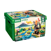 BRIO World Dinosaur Deluxe Train Set 45 Piece Set