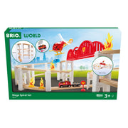BRIO World Mega Spiral Railway Set 19 Pieces