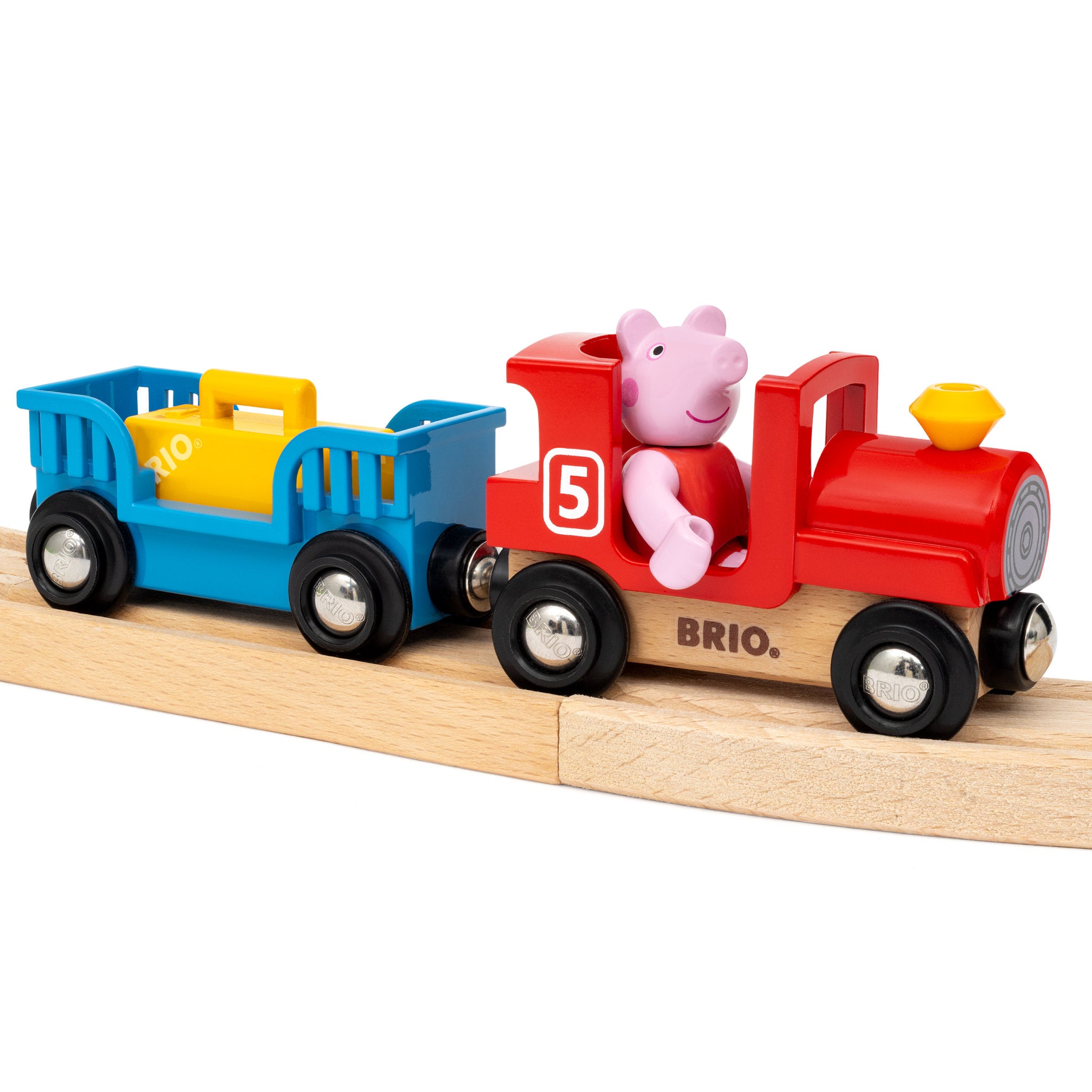 BRIO Peppa Pig Train Set 18 Pieces