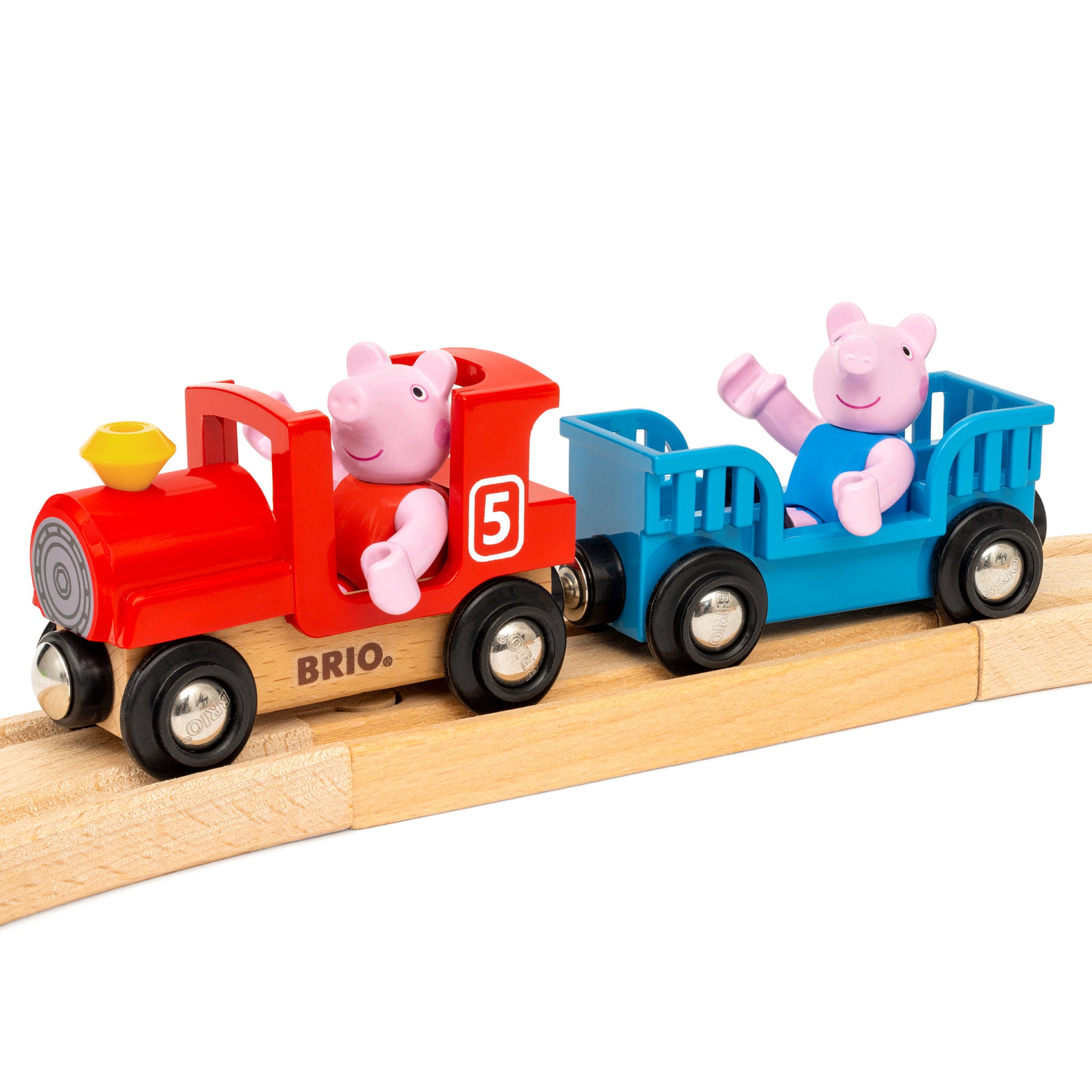 BRIO Peppa Pig Train Set 18 Pieces