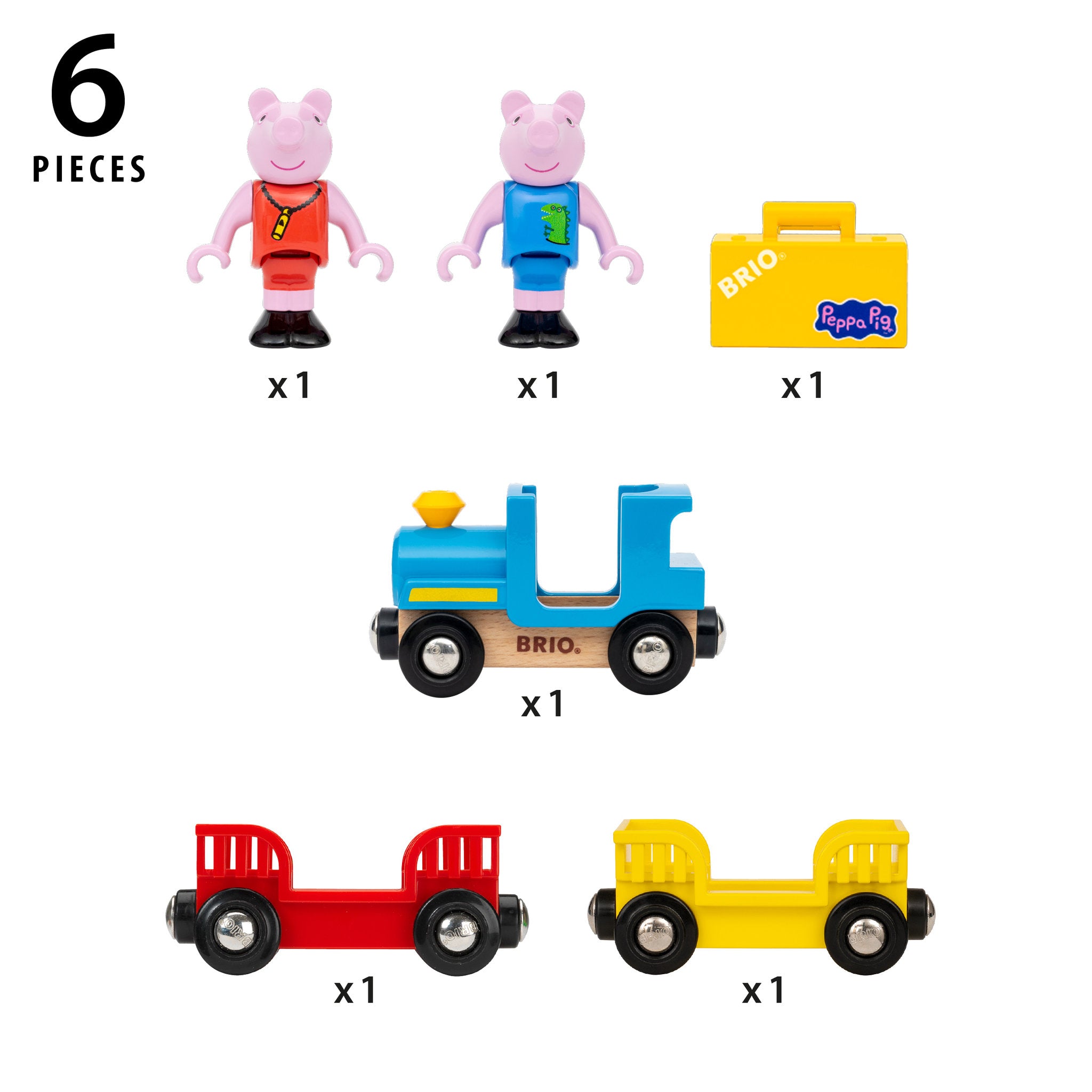 BRIO Peppa Pig Train Set