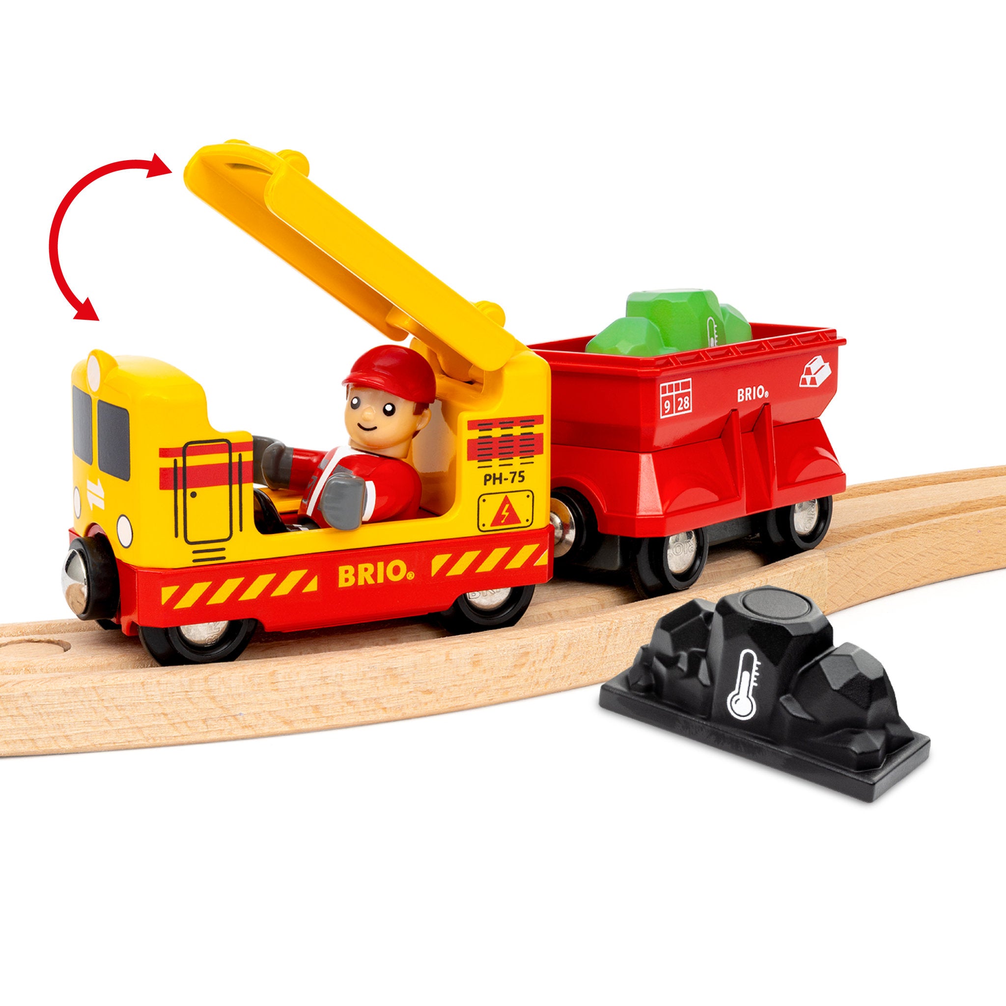 BRIO World Cargo Gemstone Railway Set 14 Pieces