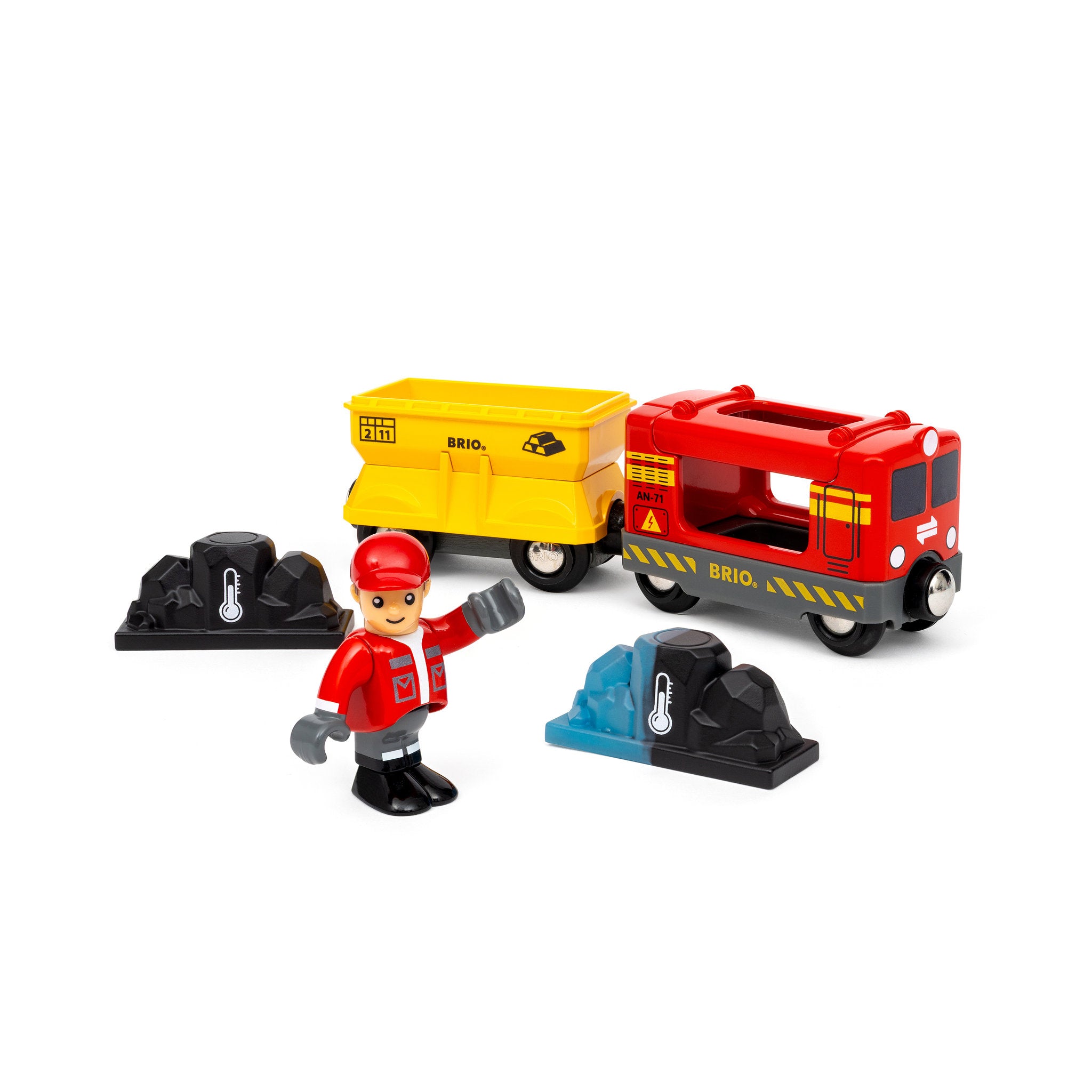 BRIO World Gemstone Cargo Train Set 5 Pieces