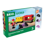 BRIO World Gemstone Cargo Train Set 5 Pieces