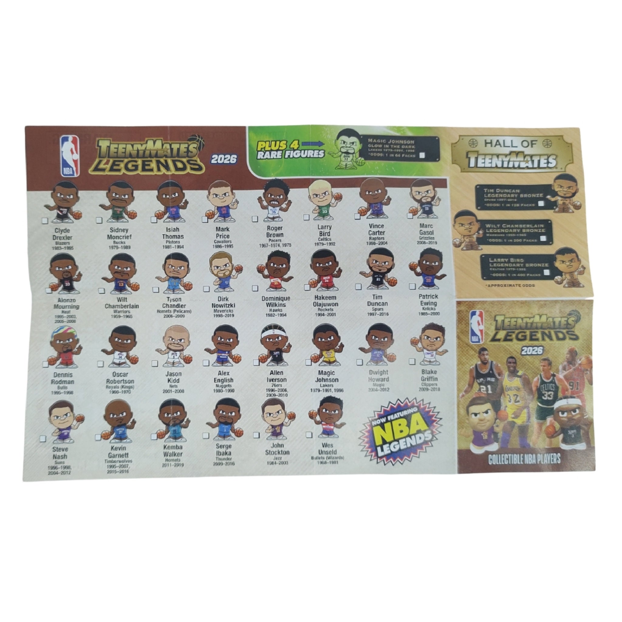 Teenymates NBA Legends 2026 Series Blind Bag