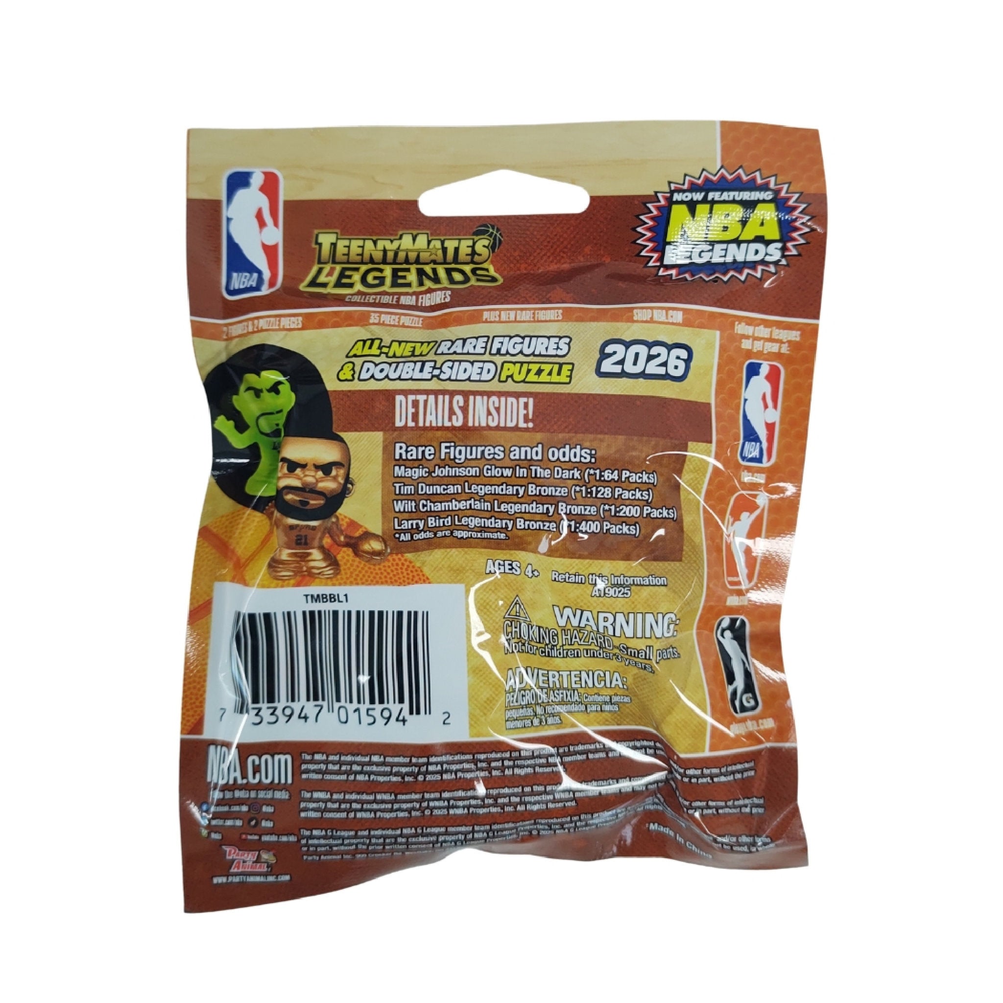 Teenymates NBA Legends 2026 Series Blind Bag