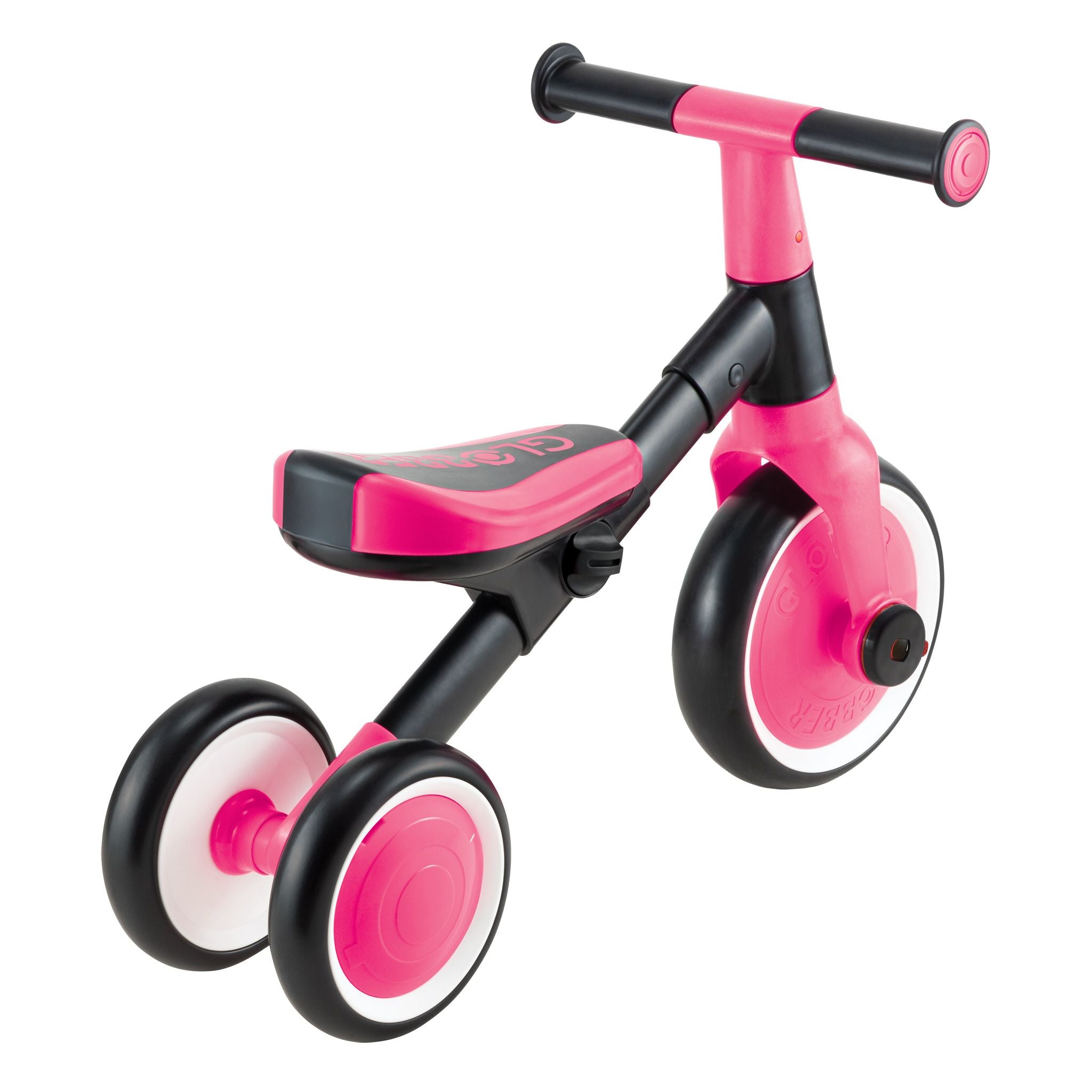 Globber Learning Trike 2 In 1 - Fuchsia Pink - Toyworld Australia
