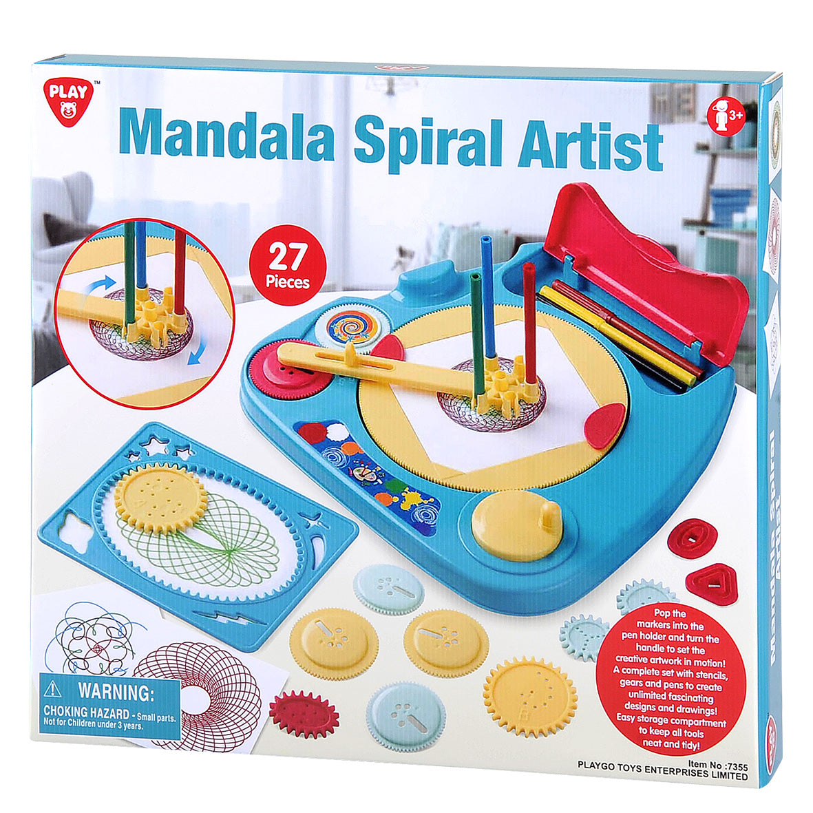 Playgo Toys Mandala Spiral Artist