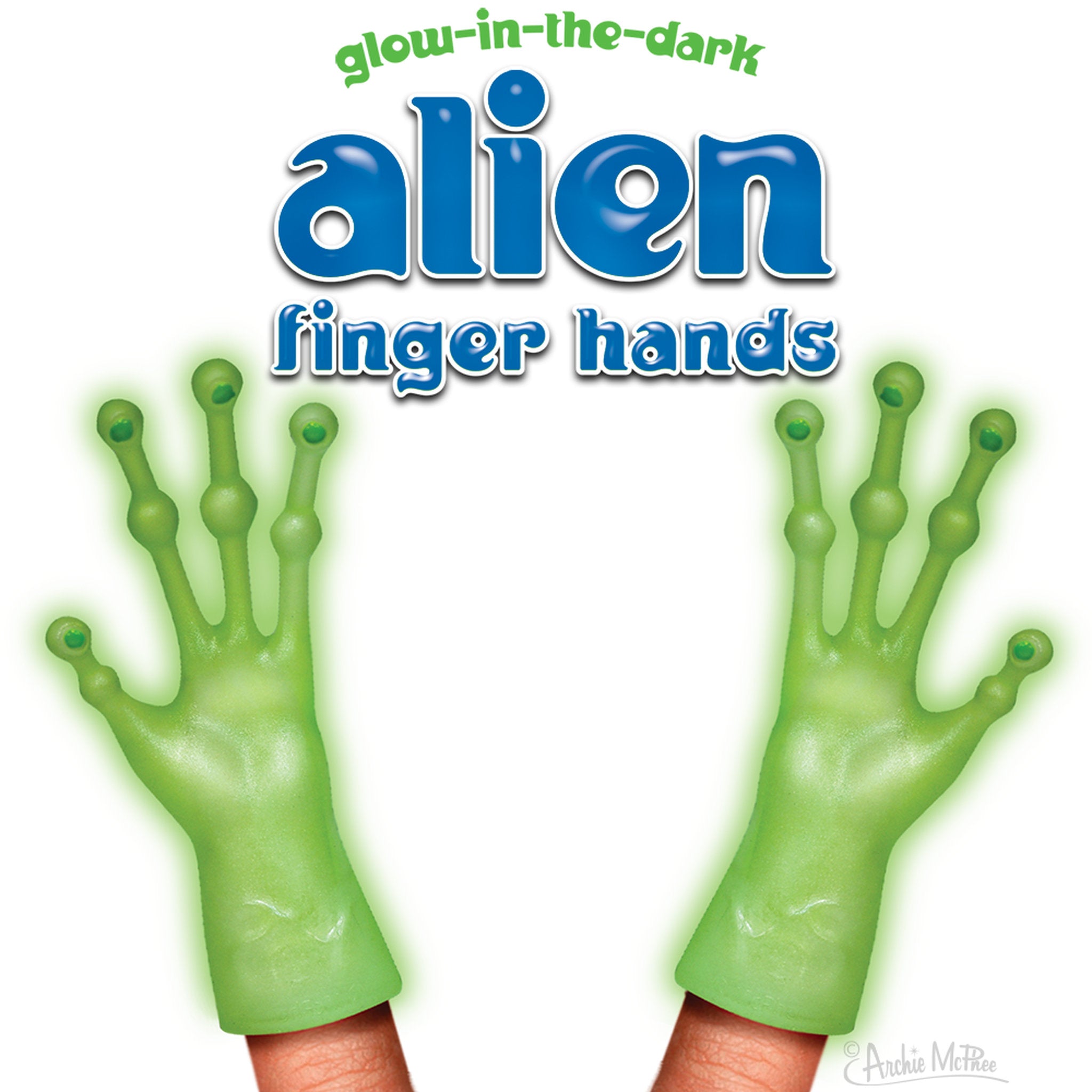 Alien Fingers - Glow In The Dark Assorted Styles