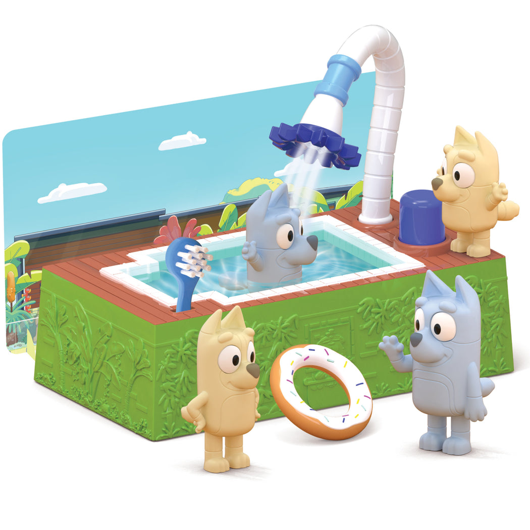 Crayola Scribble Scrubbie Bluey Poolside Playset - 3