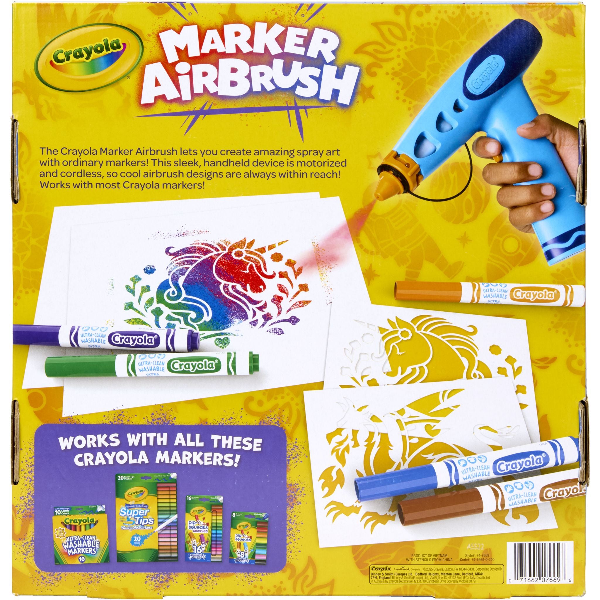 Crayola Marker Airbrush - Toyworld Australia