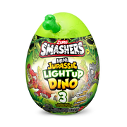 ZURU Smashers Mini Jurassic Light Up Dino Egg