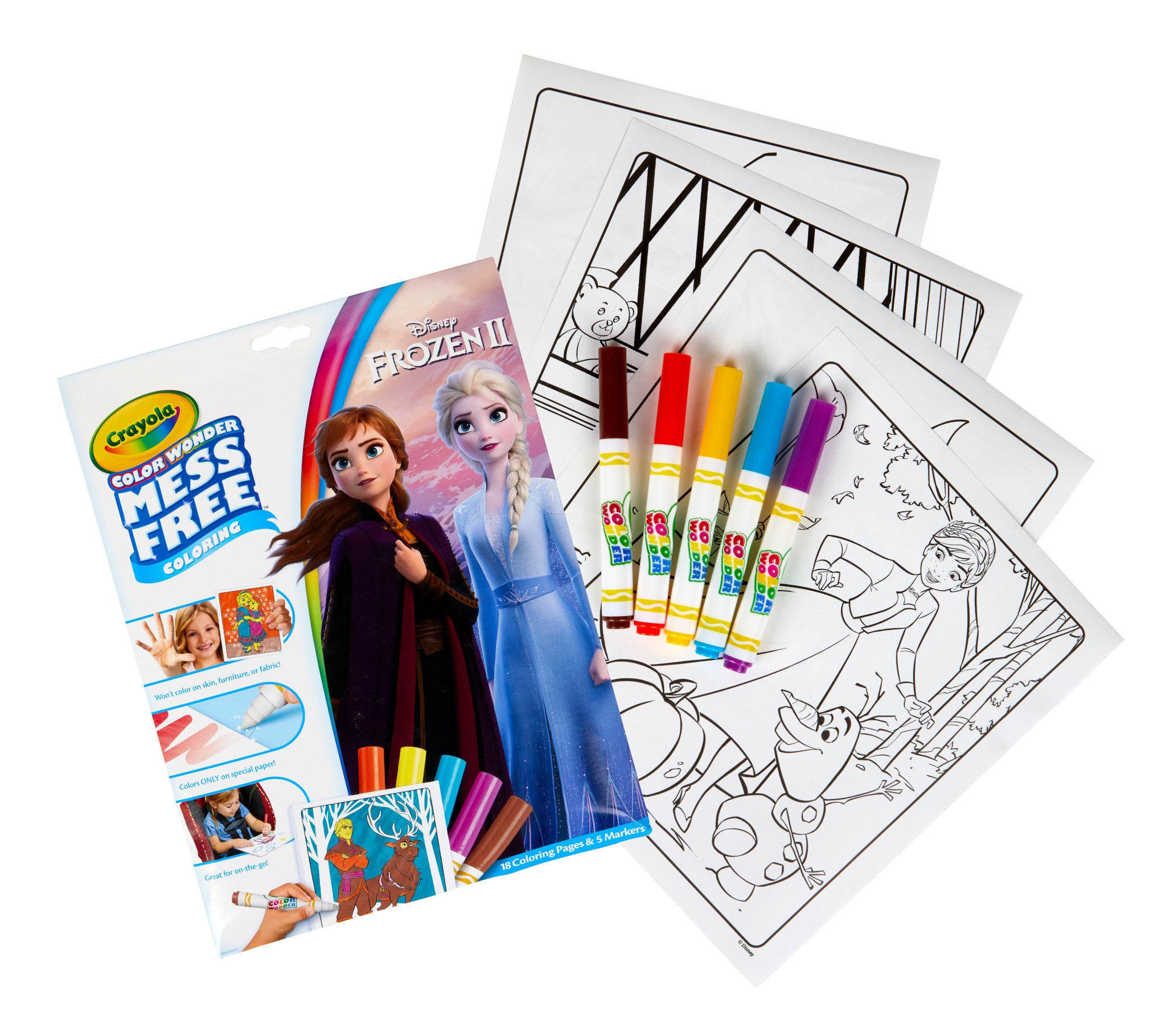 Crayola Colour Wonder Mess Free Disney Frozen II