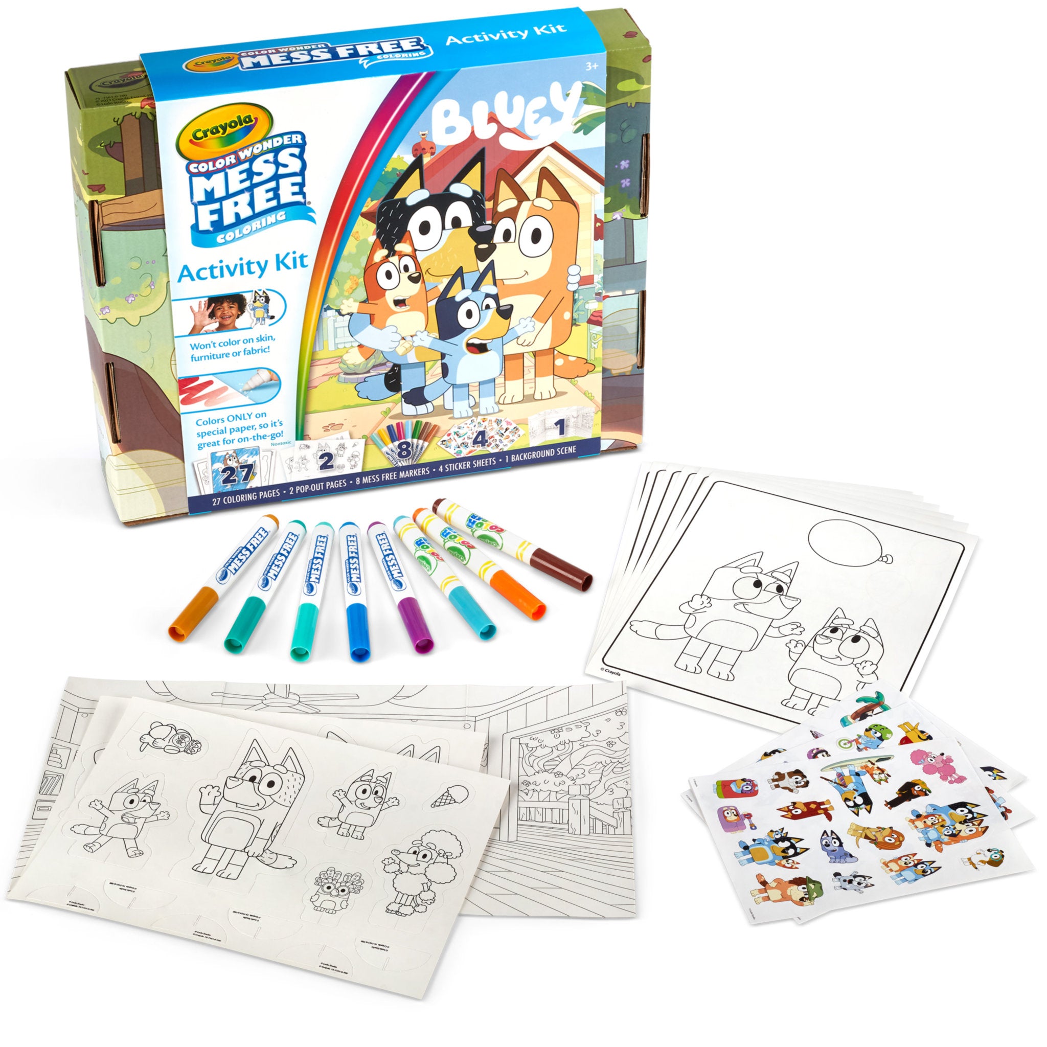 Crayola Color Wonder Activity Kit Bluey