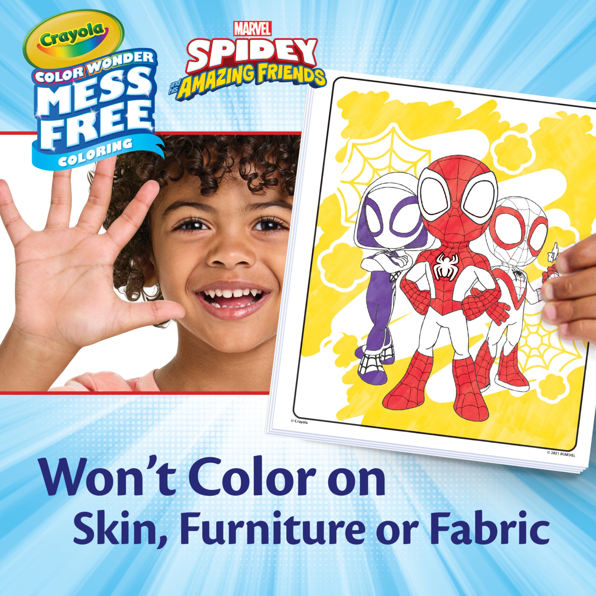 Crayola Color Wonder Activity Kit Spidey and His Amazing Friends