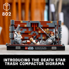 LEGO 75339 STAR WARS DEATH STAR TRASH COMPACTOR DIORAMA