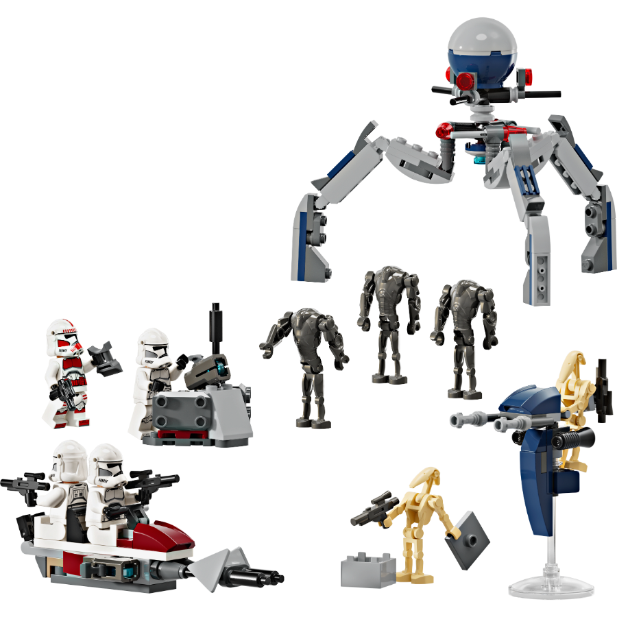 LEGO 75372 Star Wars Clone Trooper & Battle Droid Battle Pack