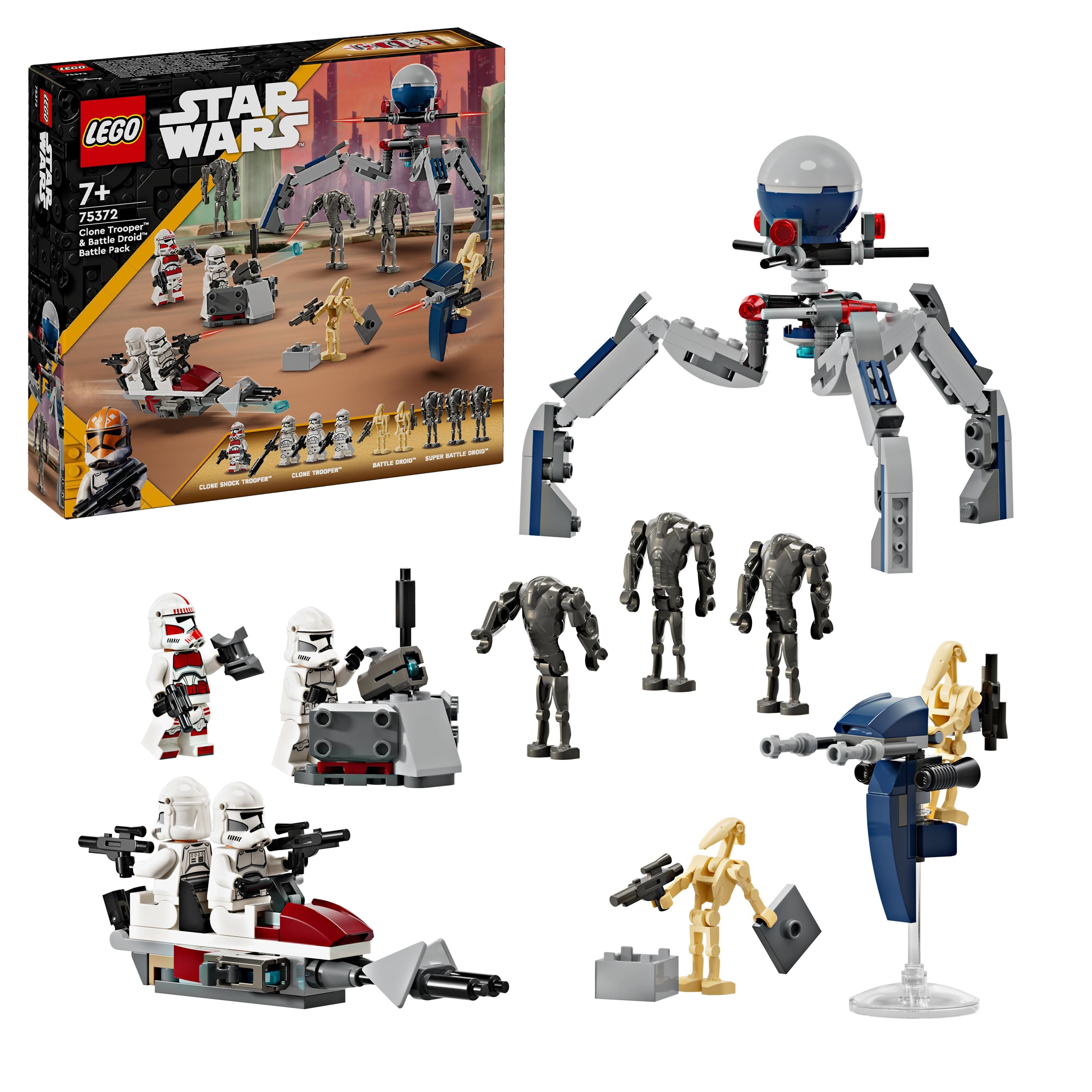 Star Wars Box Lego LEGO 75372 Star Wars Clone Trooper Battle