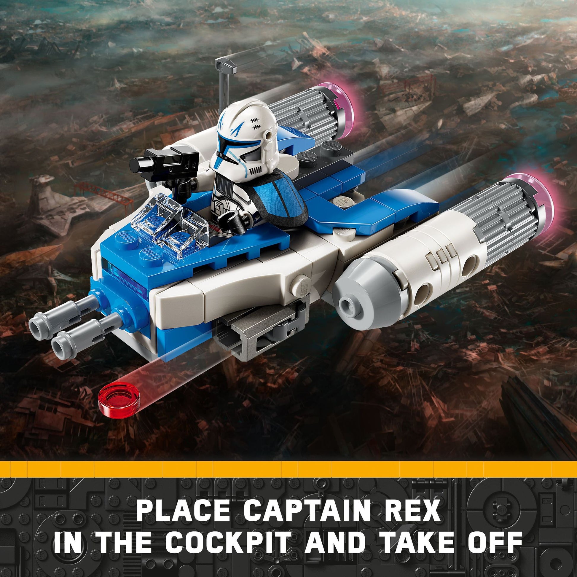 LEGO 75391 Star Wars Captain Rex Y-Wing Microfighter – Toyworld