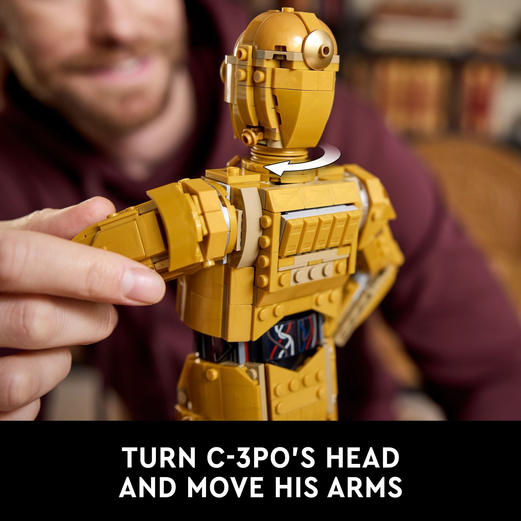 LEGO 75398 Star Wars C-3PO – Toyworld Australia