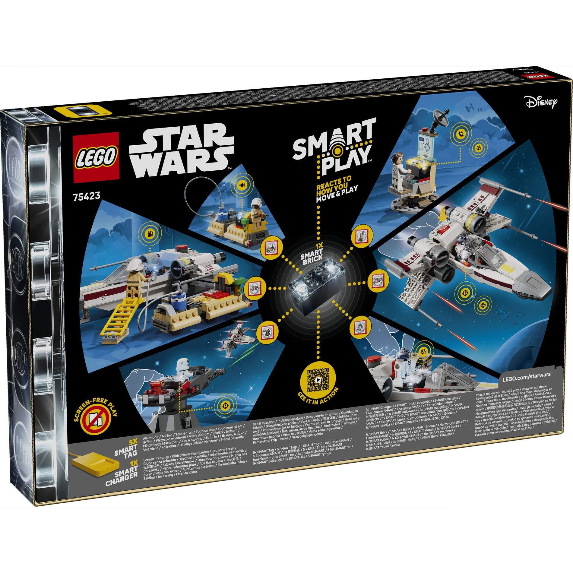 LEGO 75423 Star Wars SMART Play: Luke’s Red Five X-Wing