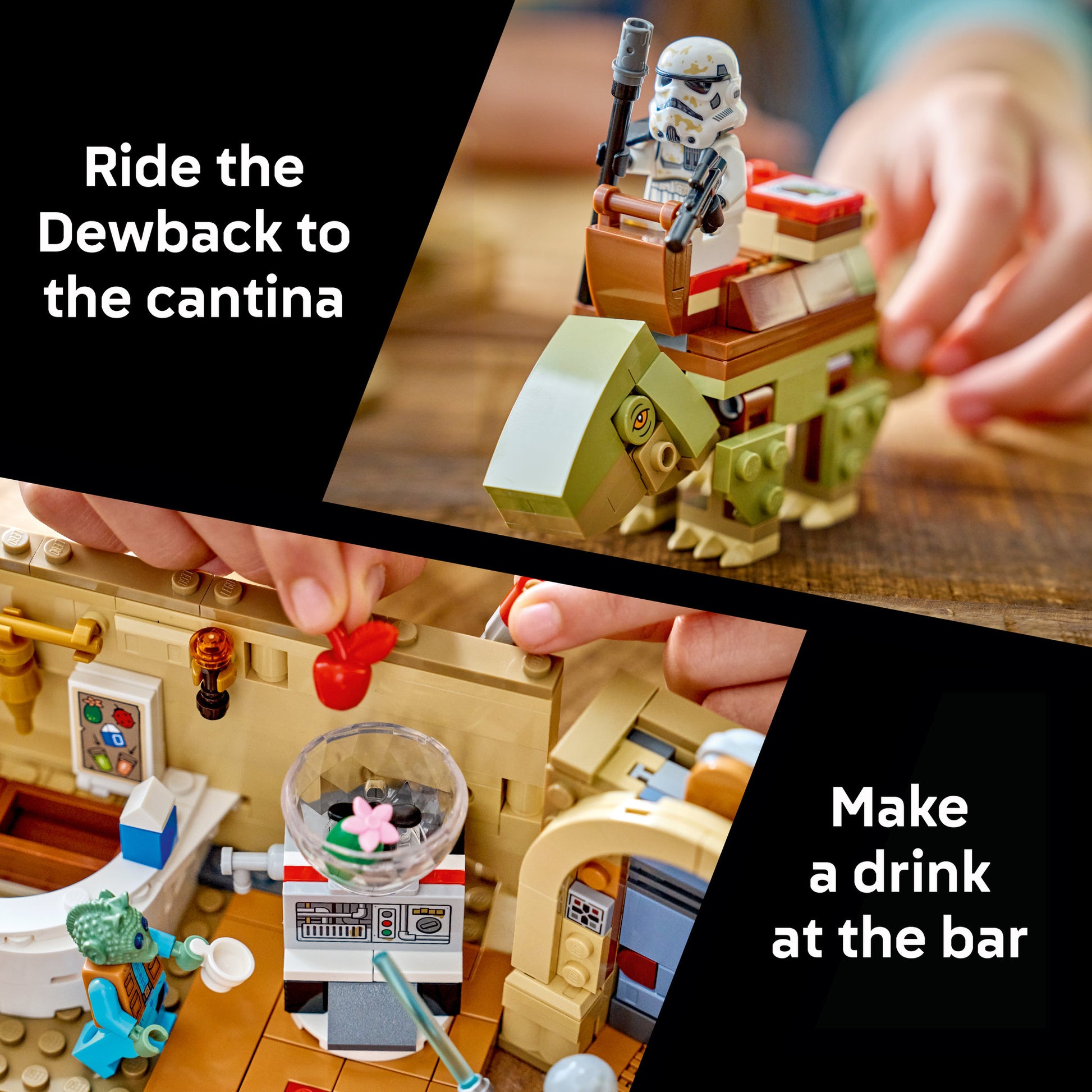 LEGO 75425 Star Wars SMART Play: Mos Eisley Cantina - Toyworld Australia