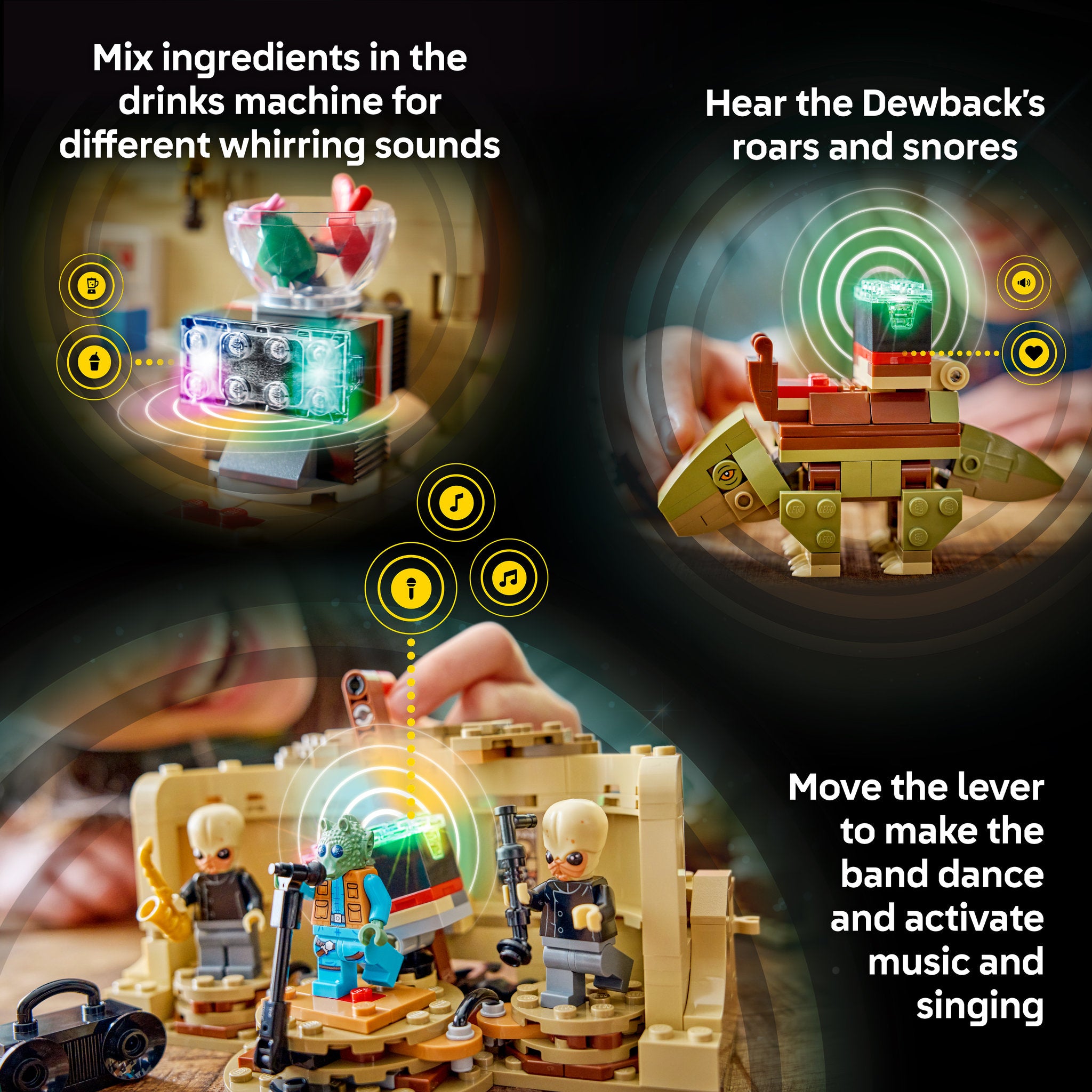 LEGO 75425 Star Wars SMART Play: Mos Eisley Cantina - Toyworld Australia