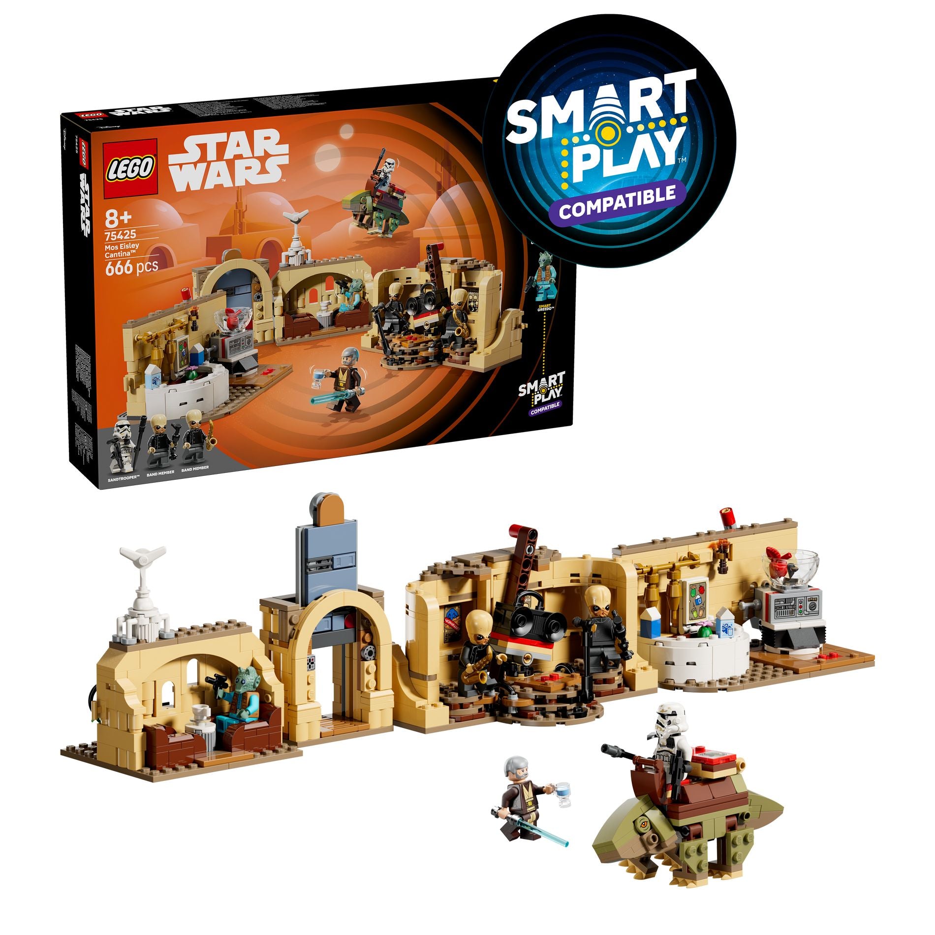 LEGO 75425 Star Wars SMART Play: Mos Eisley Cantina - Toyworld Australia