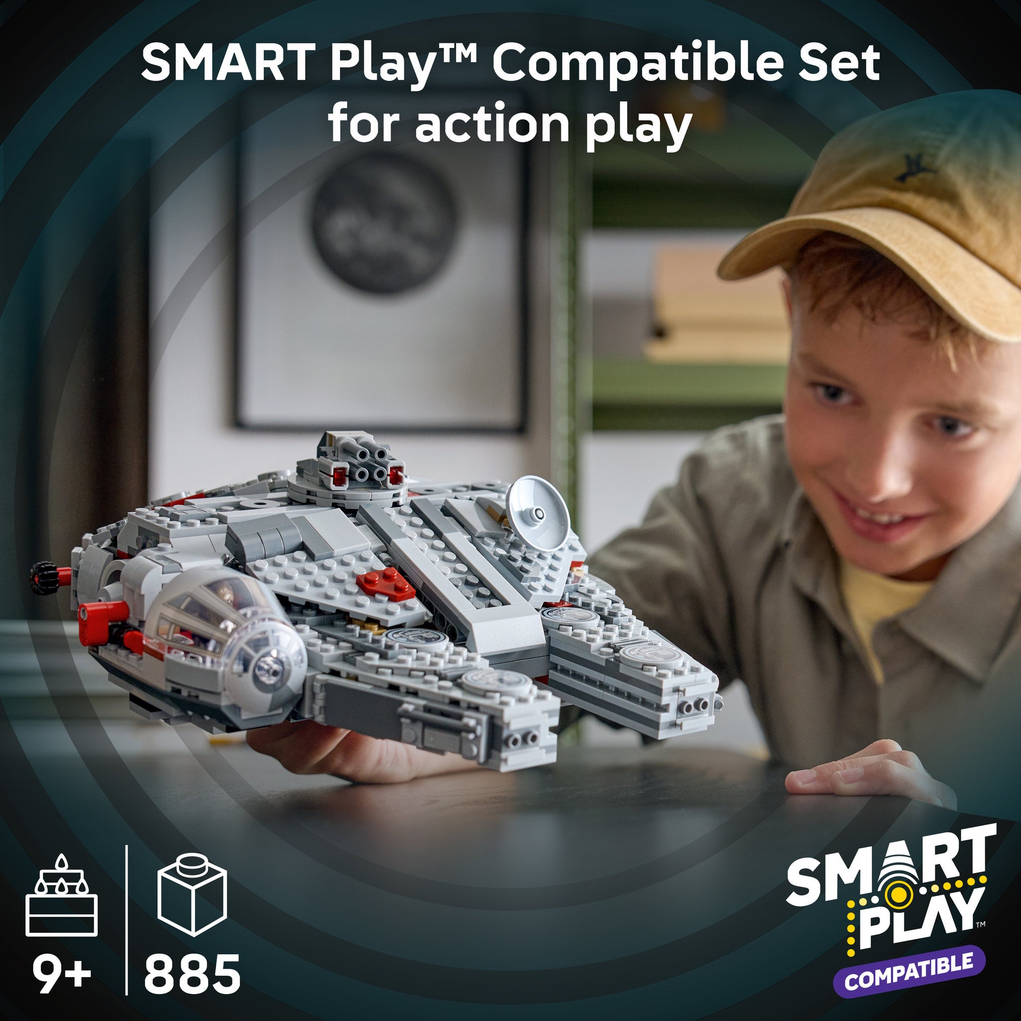 LEGO 75426 Star Wars SMART Play: Millennium Falcon - Toyworld Australia