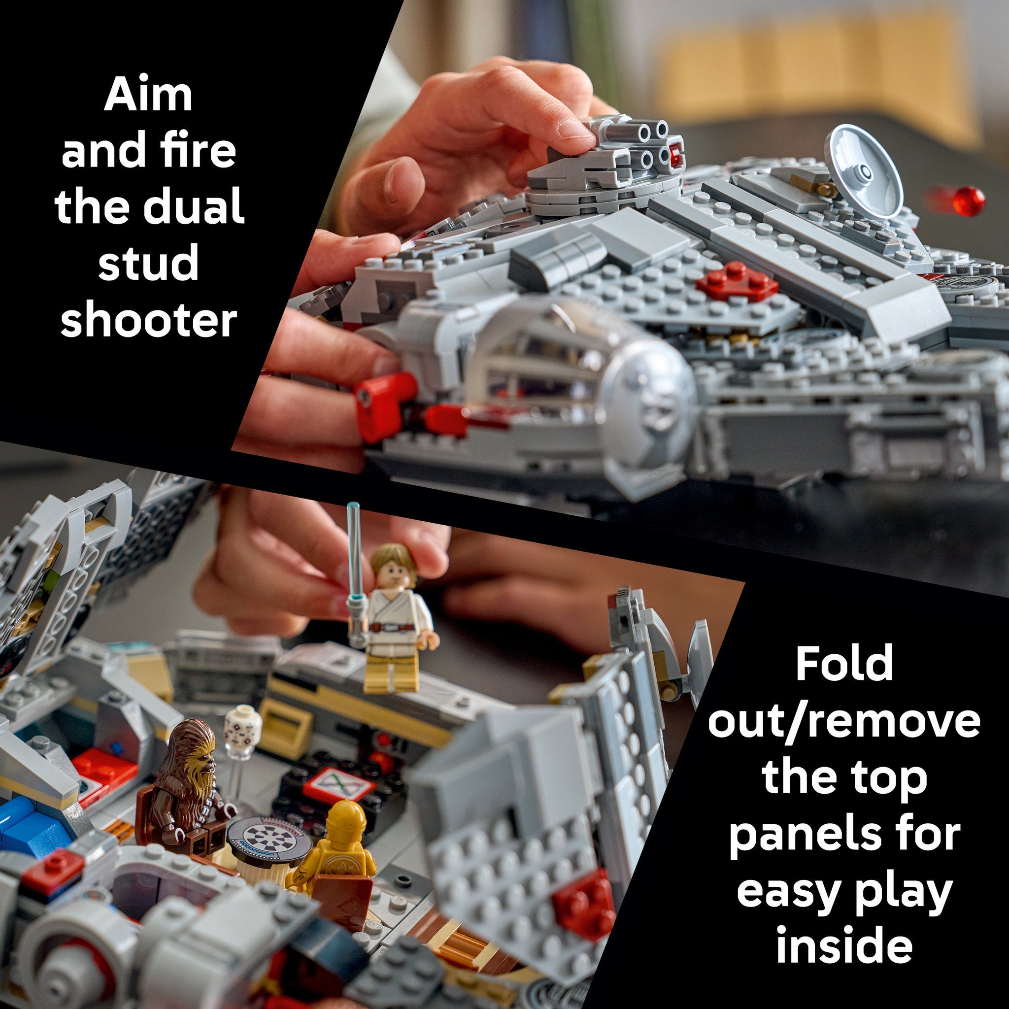 LEGO 75426 Star Wars SMART Play: Millennium Falcon - Toyworld Australia