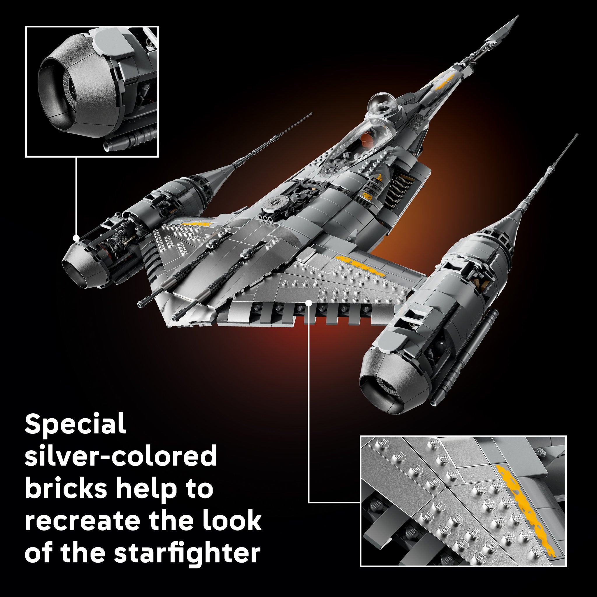 LEGO 75442 Star Wars The Mandalorian's N-1 Starfighter