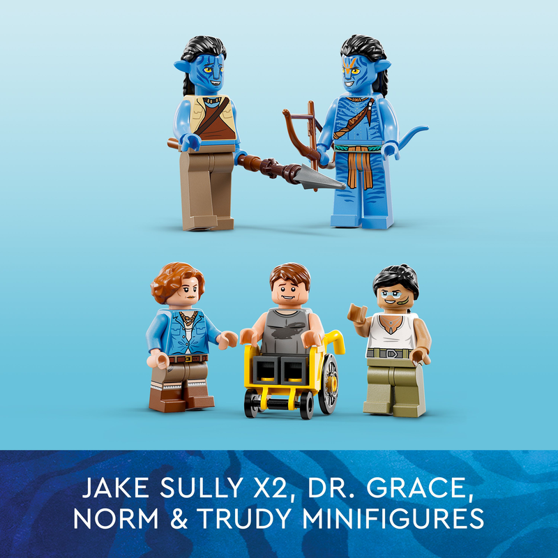 LEGO 75573 Avatar Floating Mountains: Site 26 & Rda Samson