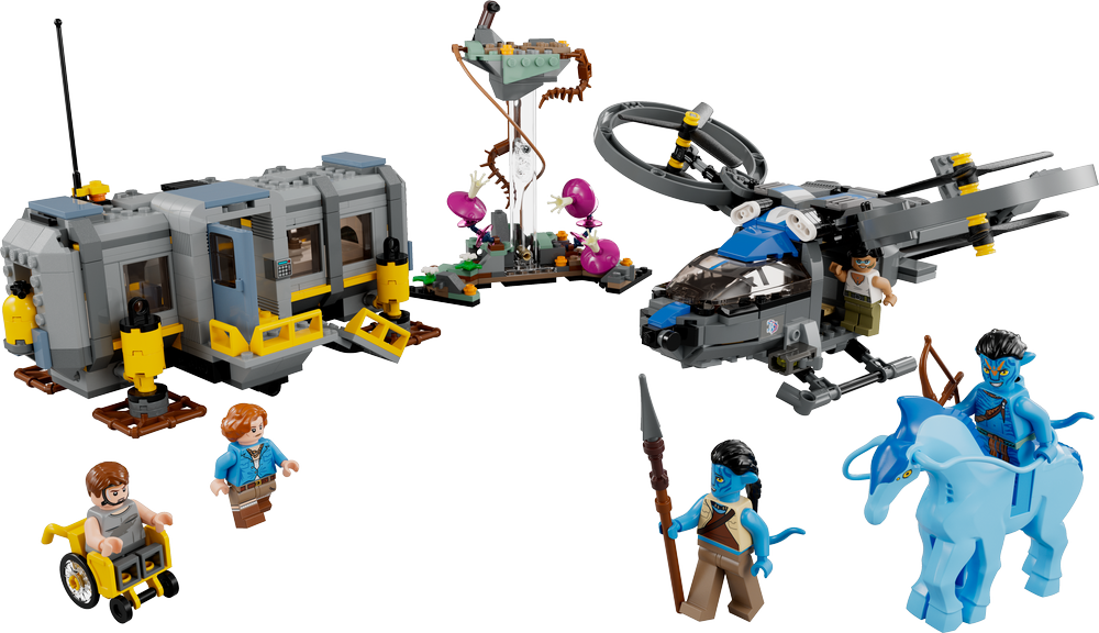 LEGO 75573 Avatar Floating Mountains: Site 26 & Rda Samson