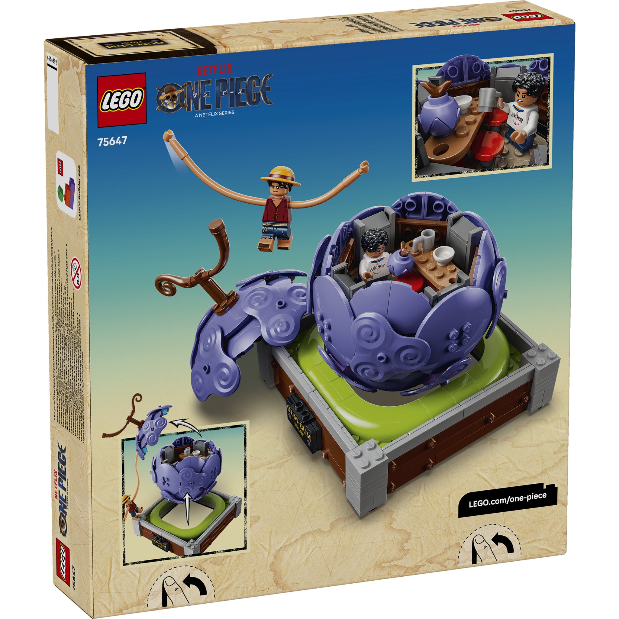 LEGO 75647 ONE PIECE  Gum-Gum Fruit
