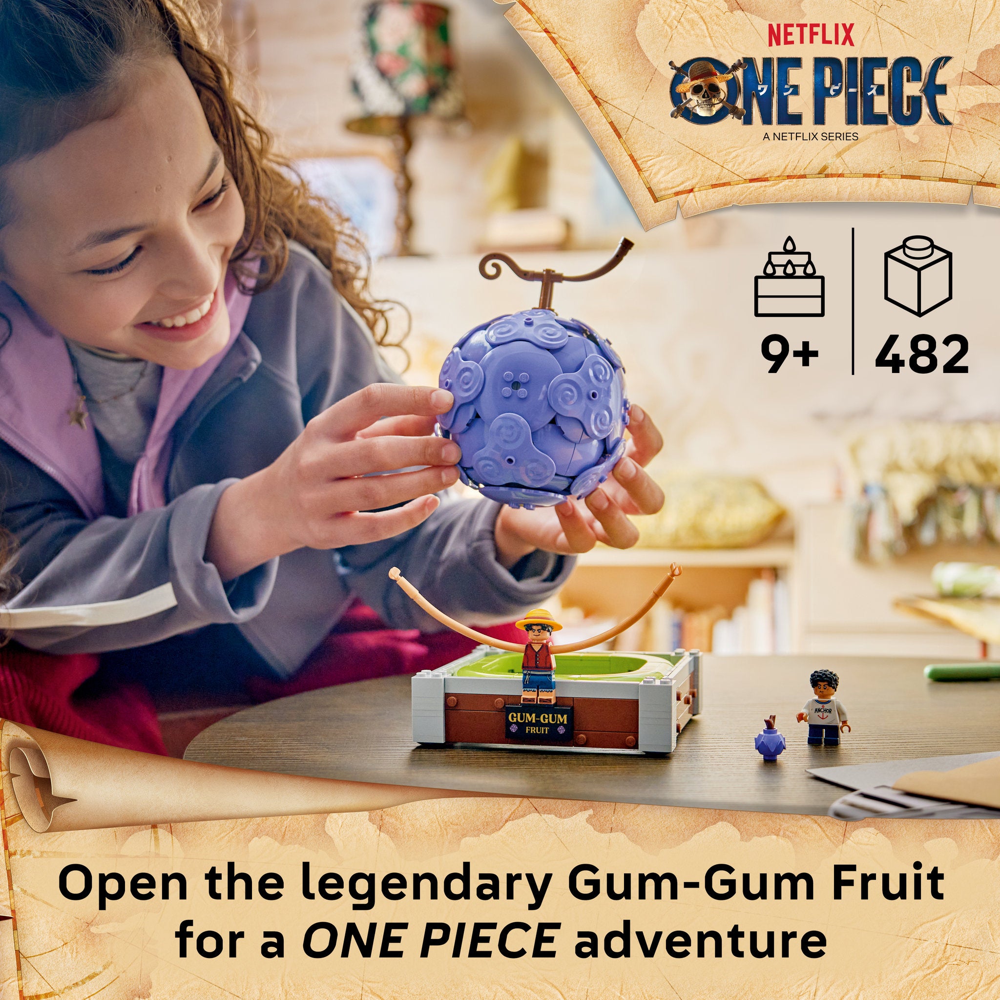 LEGO 75647 ONE PIECE  Gum-Gum Fruit
