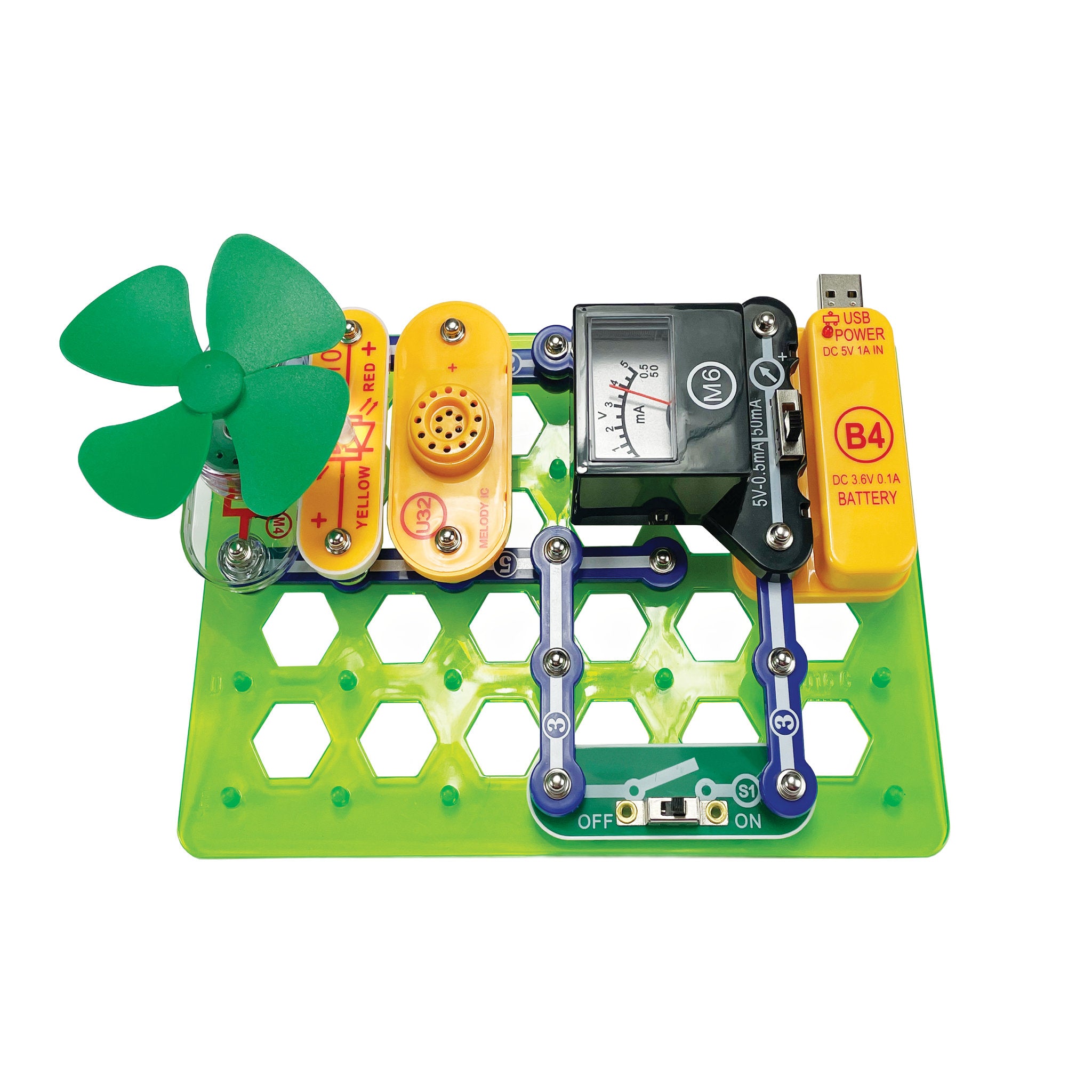 Snap Circuits Green Energy Lab Electronic Toy Set