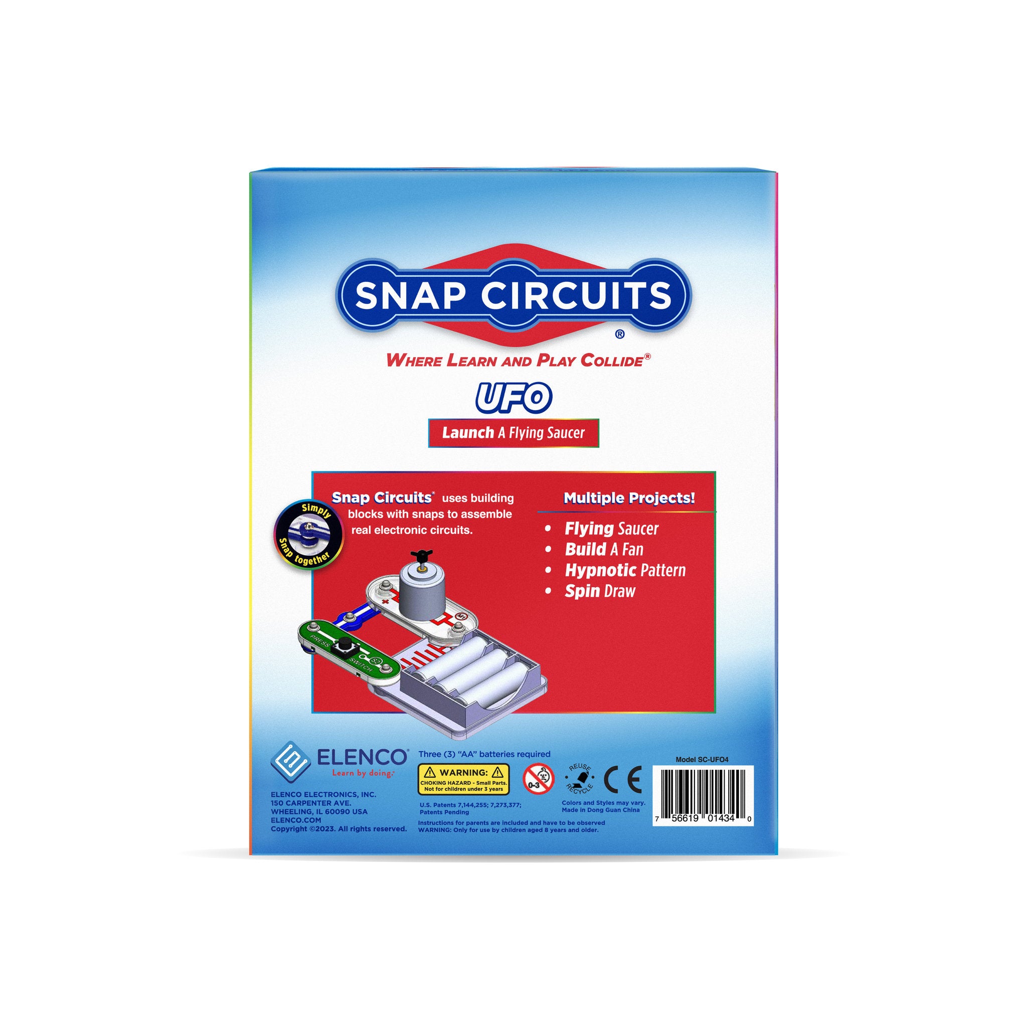Snap Circuits UFO Electronic Toy Set