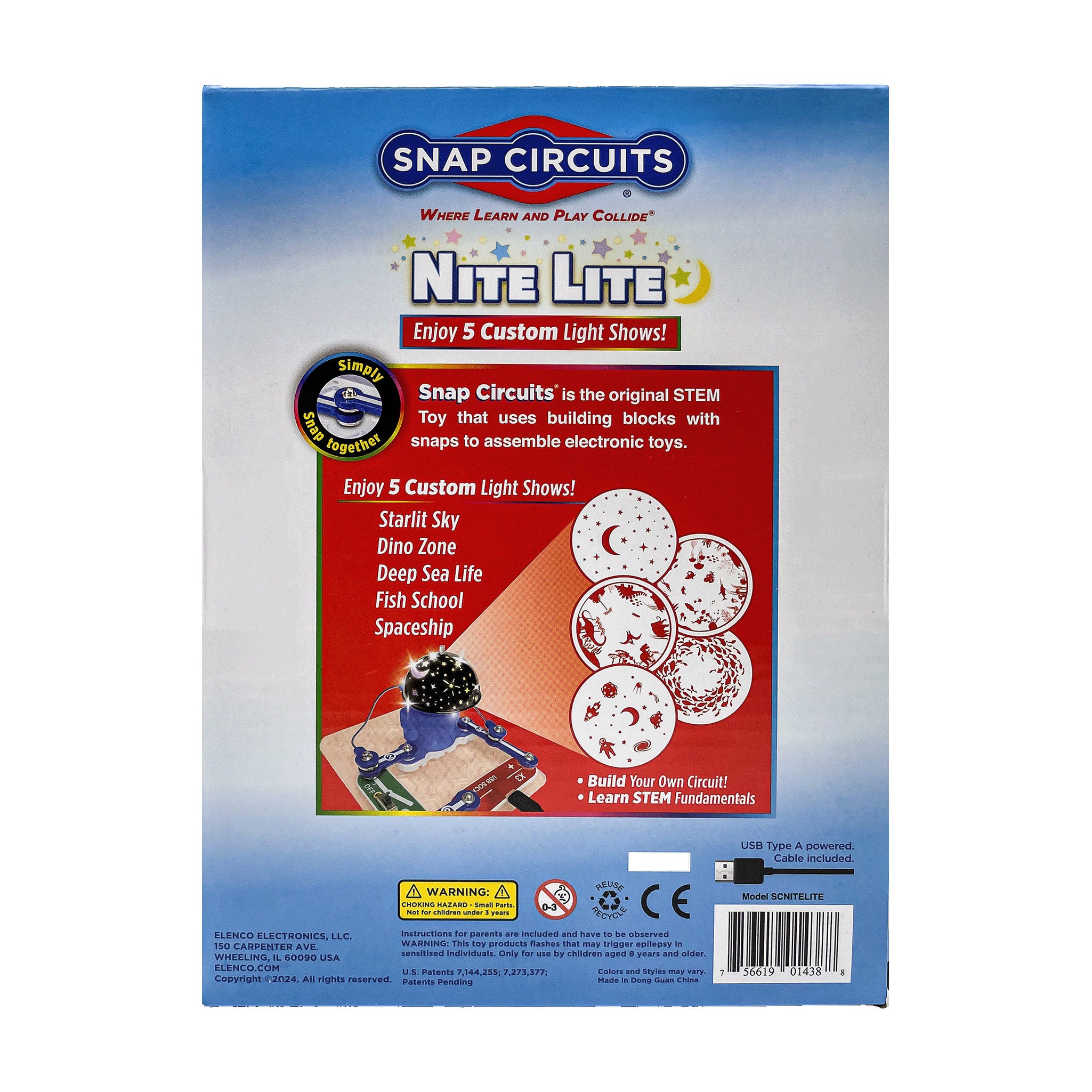 Snap Circuits Nite Lite Electronic Toy Set