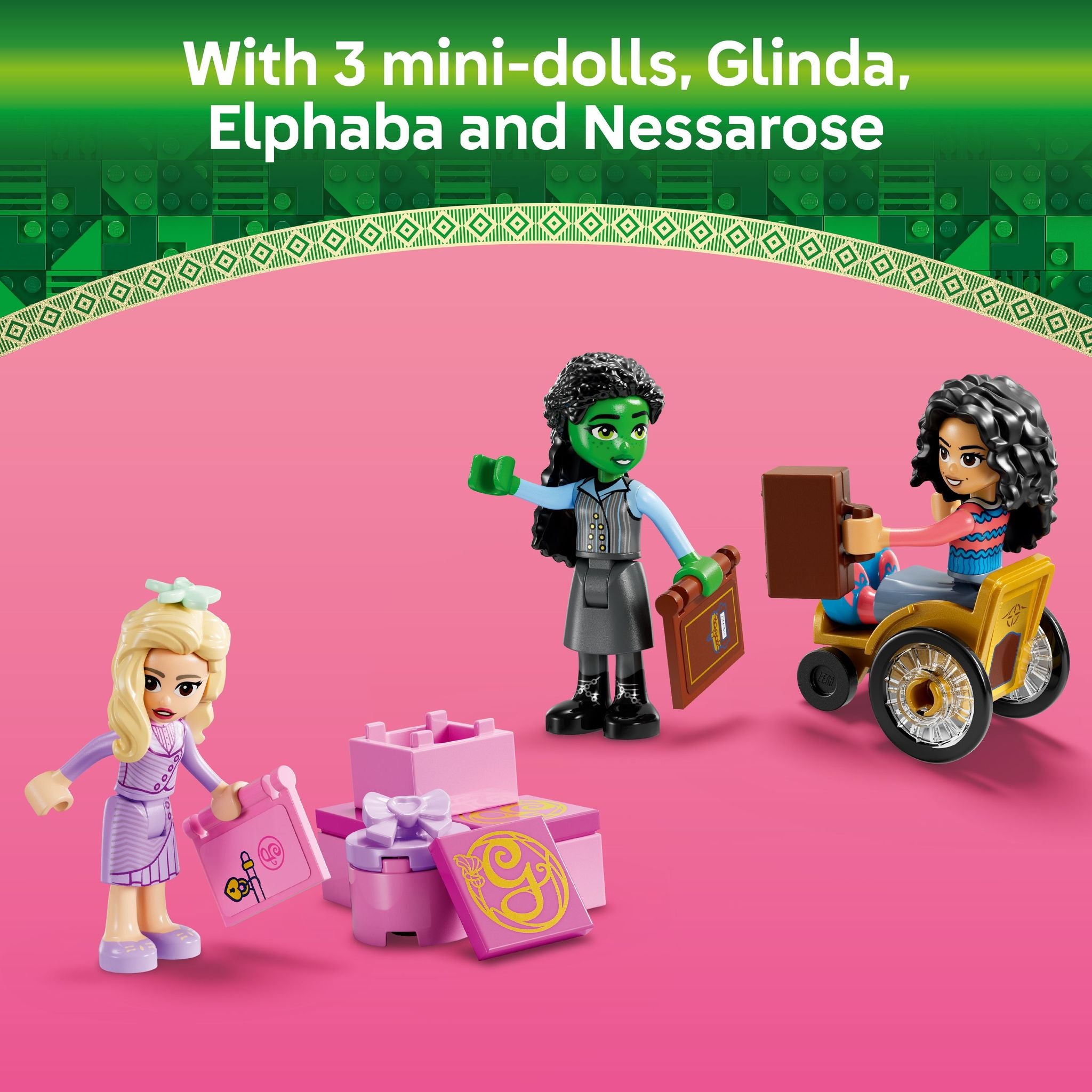 LEGO 75681 Wicked Glinda, Elphaba & Nessarose at Shiz University