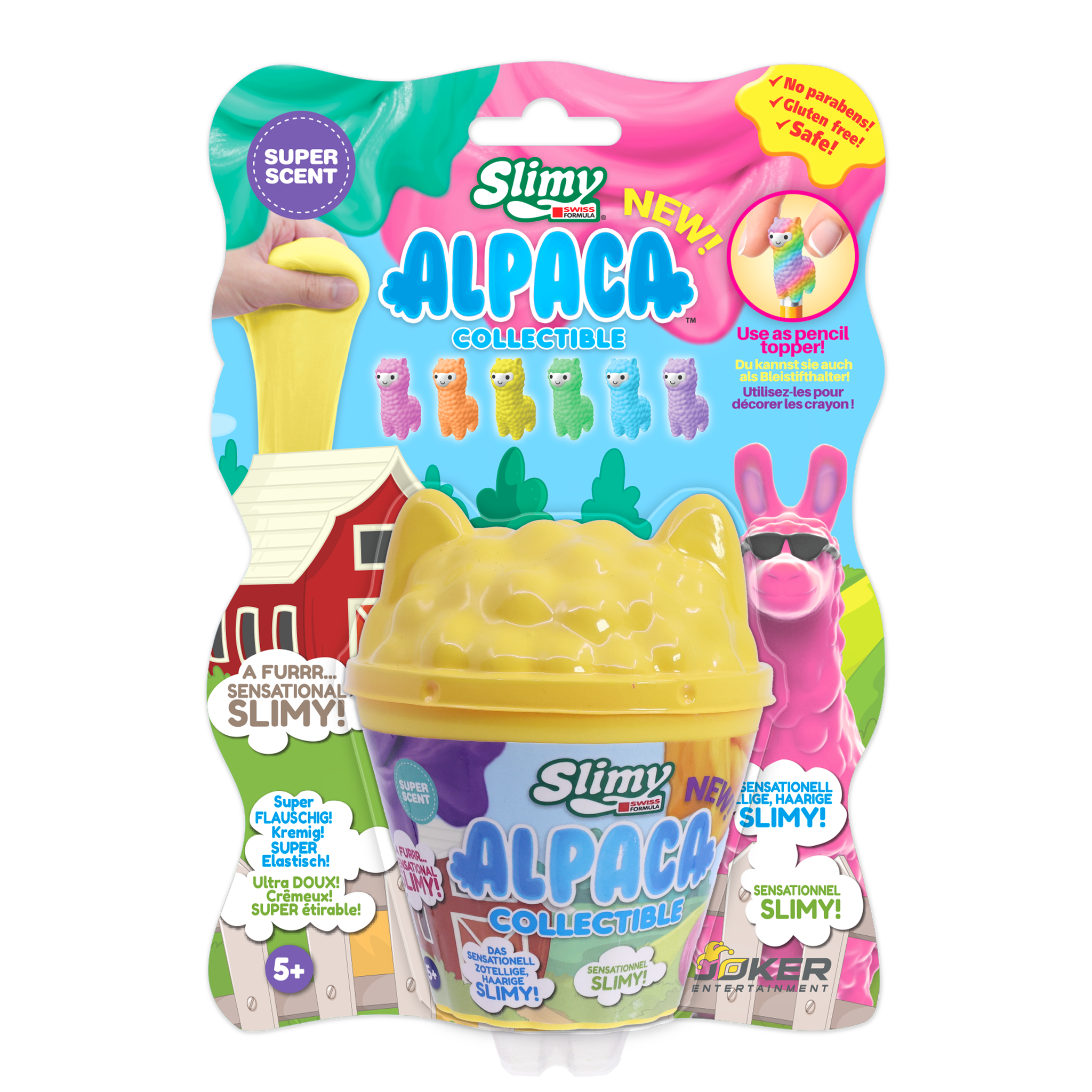 Slimy Scented Alpaca Collectibles Assorted Styles
