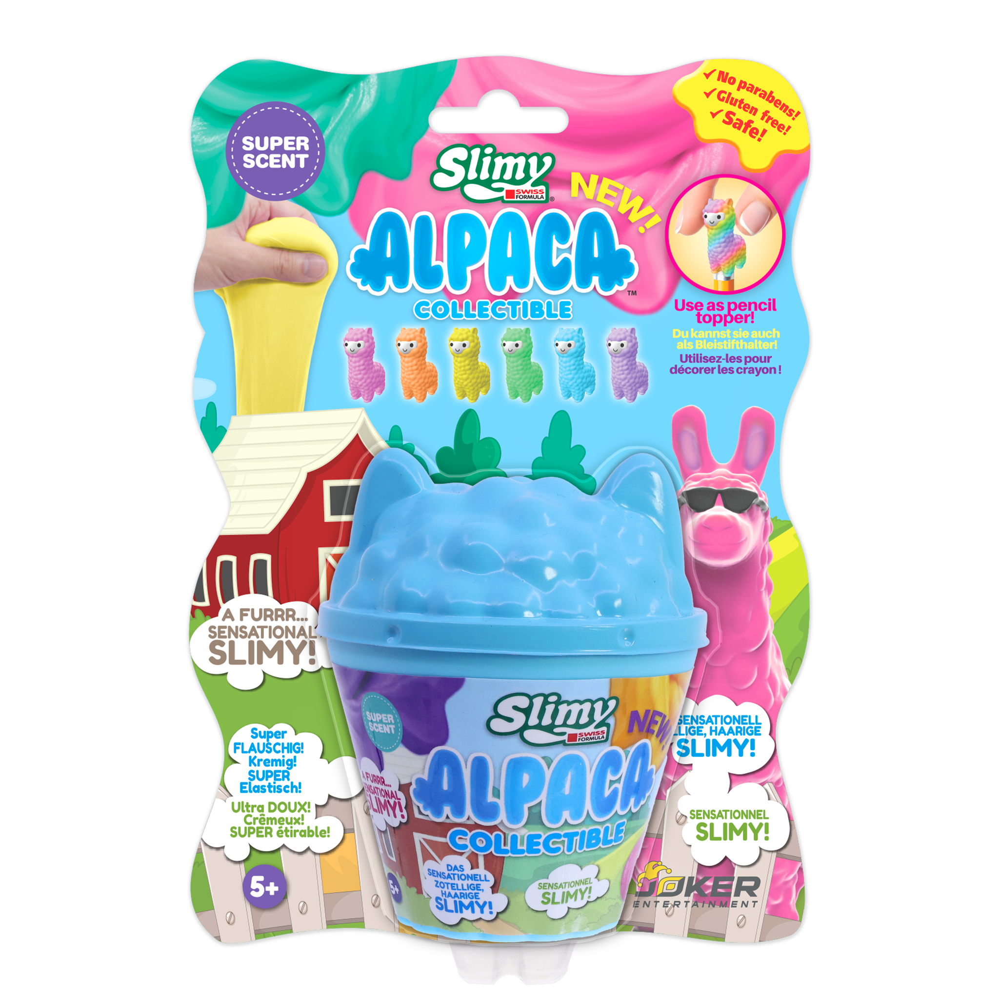 Slimy Scented Alpaca Collectibles Assorted Styles