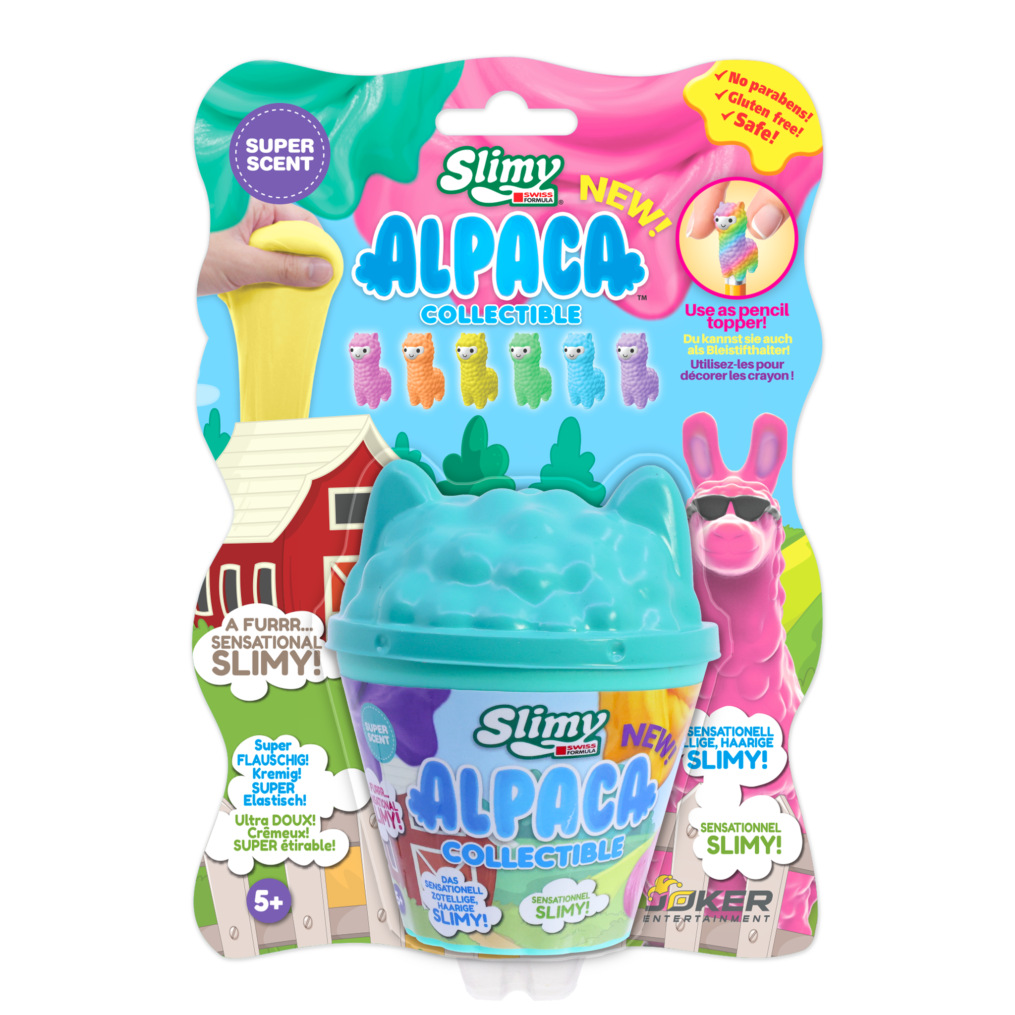 Slimy Scented Alpaca Collectibles Assorted Styles