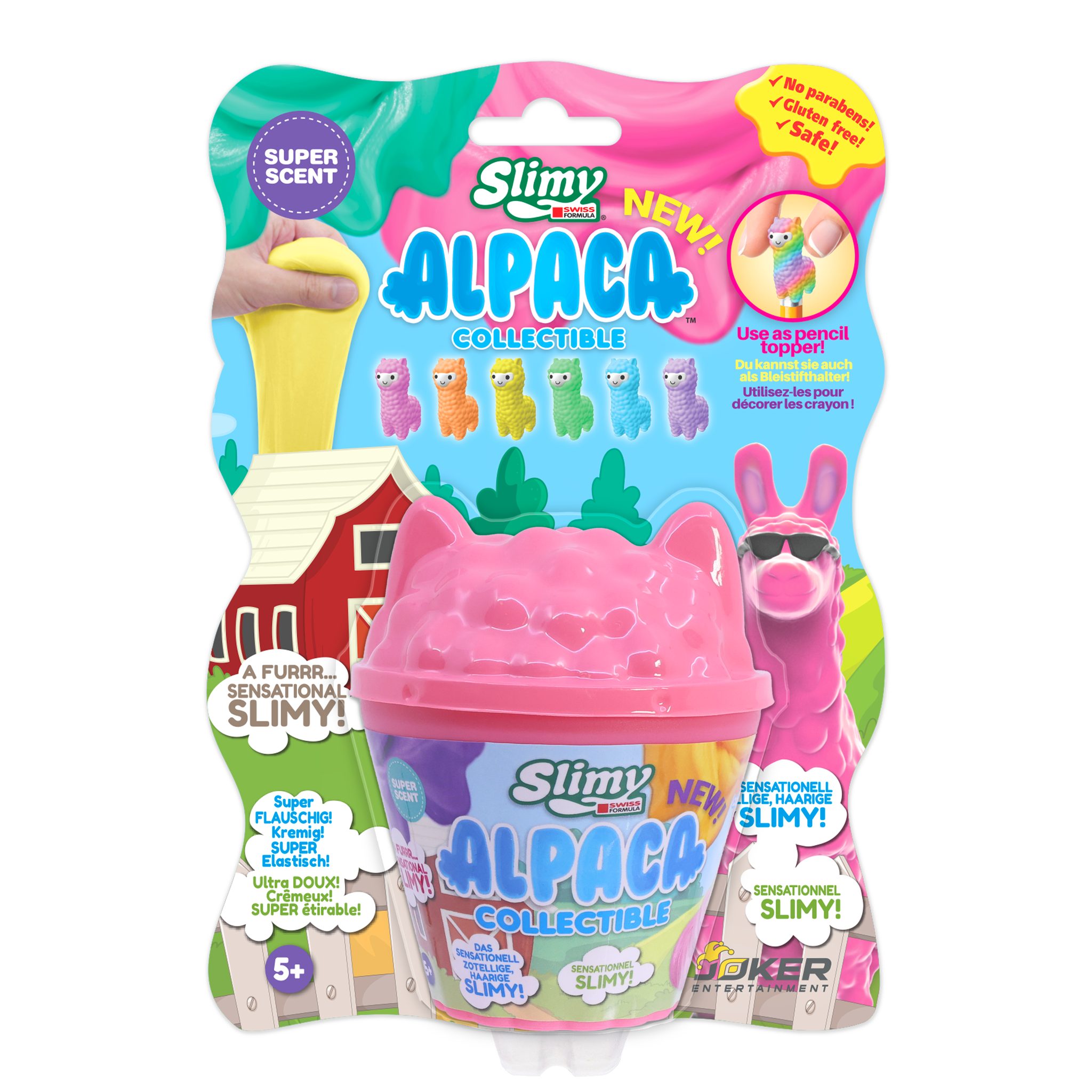 Slimy Scented Alpaca Collectibles Assorted Styles