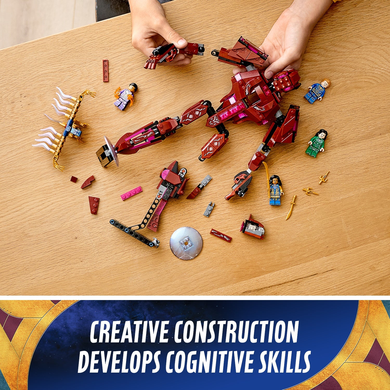 LEGO 76155 Super Heroes Eternals In Arishem's Shadow